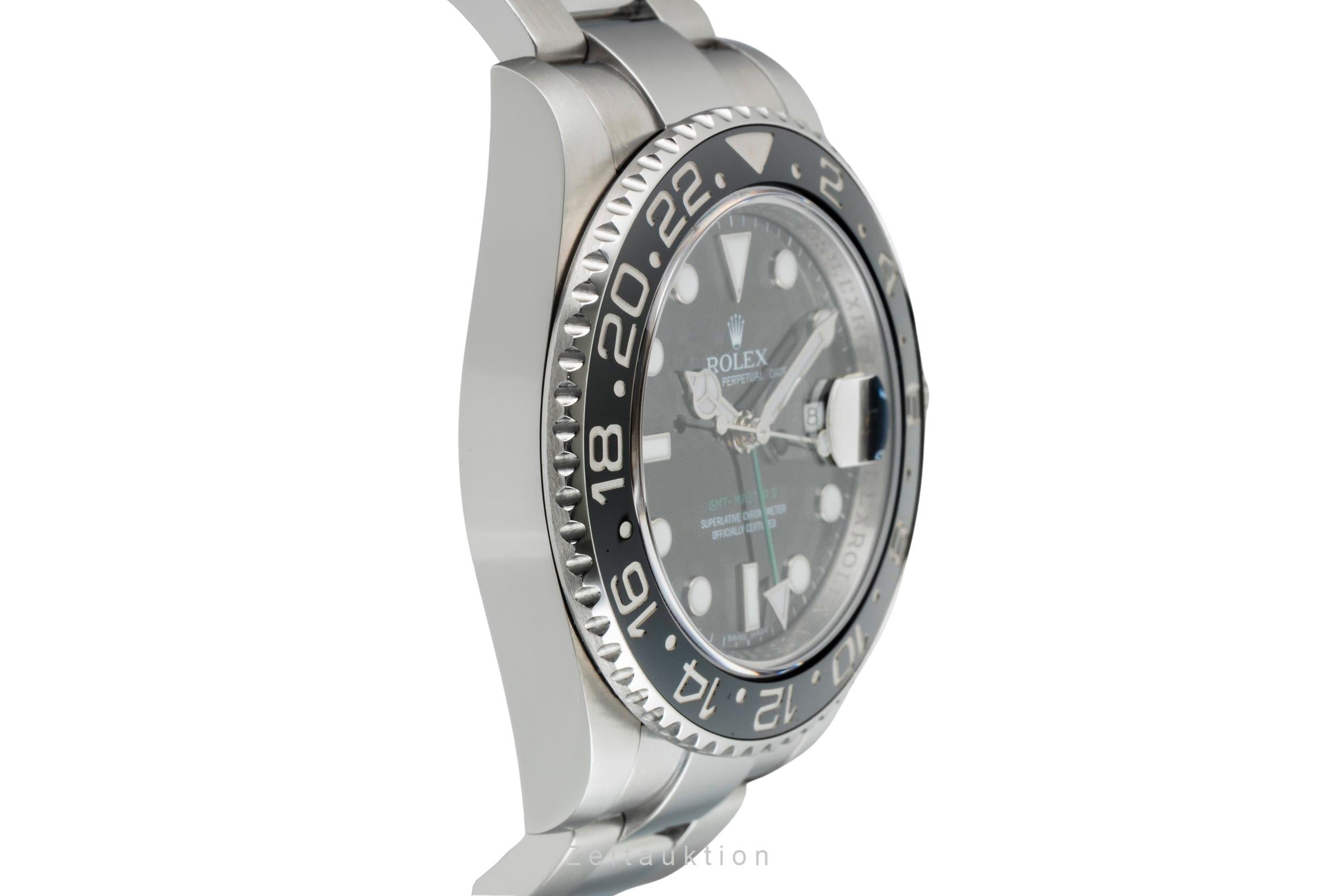 Rolex GMT-Master II steel automatic men's watch 116710LN  [2601214]