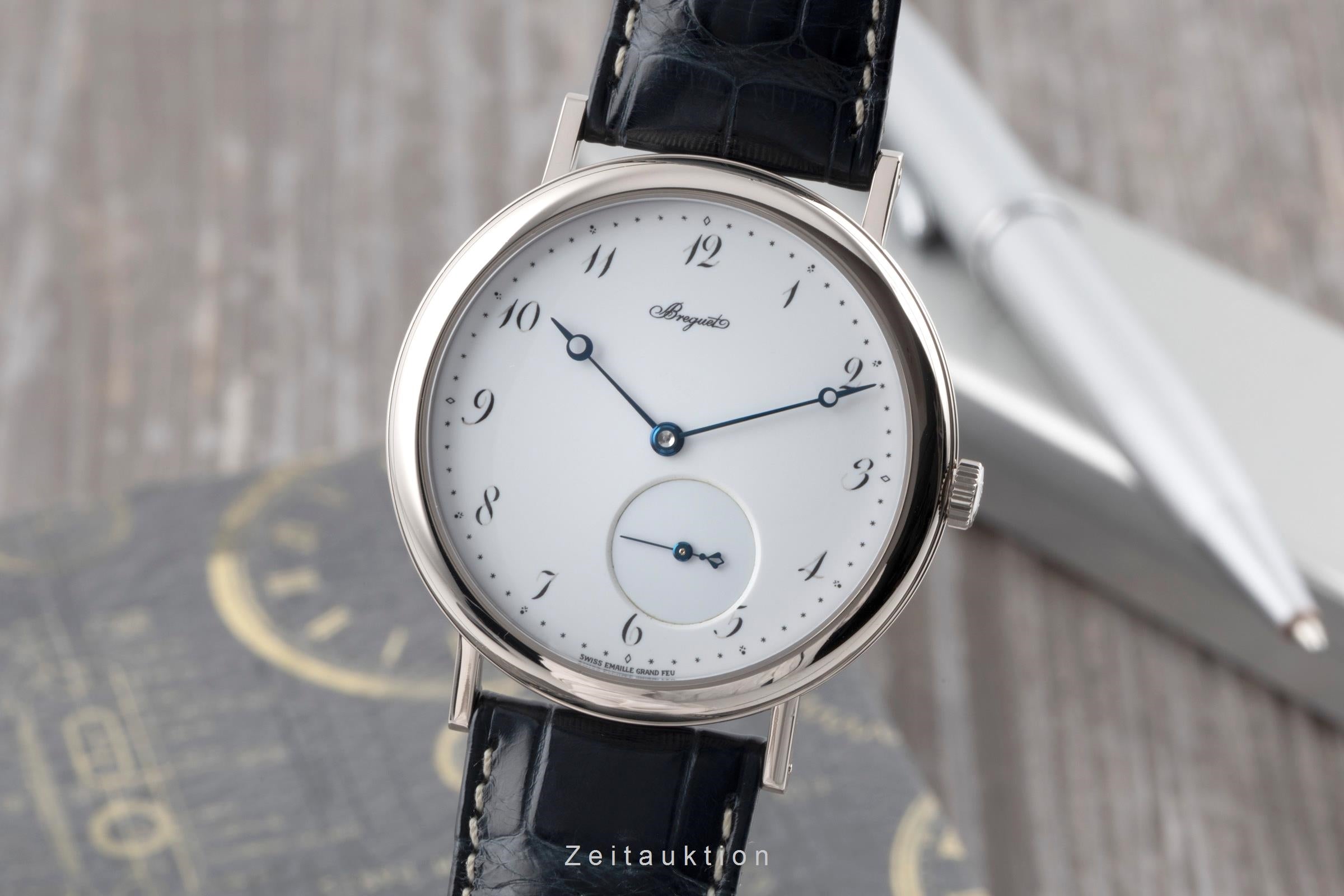 Breguet Classique oro blanco de 18 quilates automático reloj para caballeros 5140BB/29/9W6  [2601215]