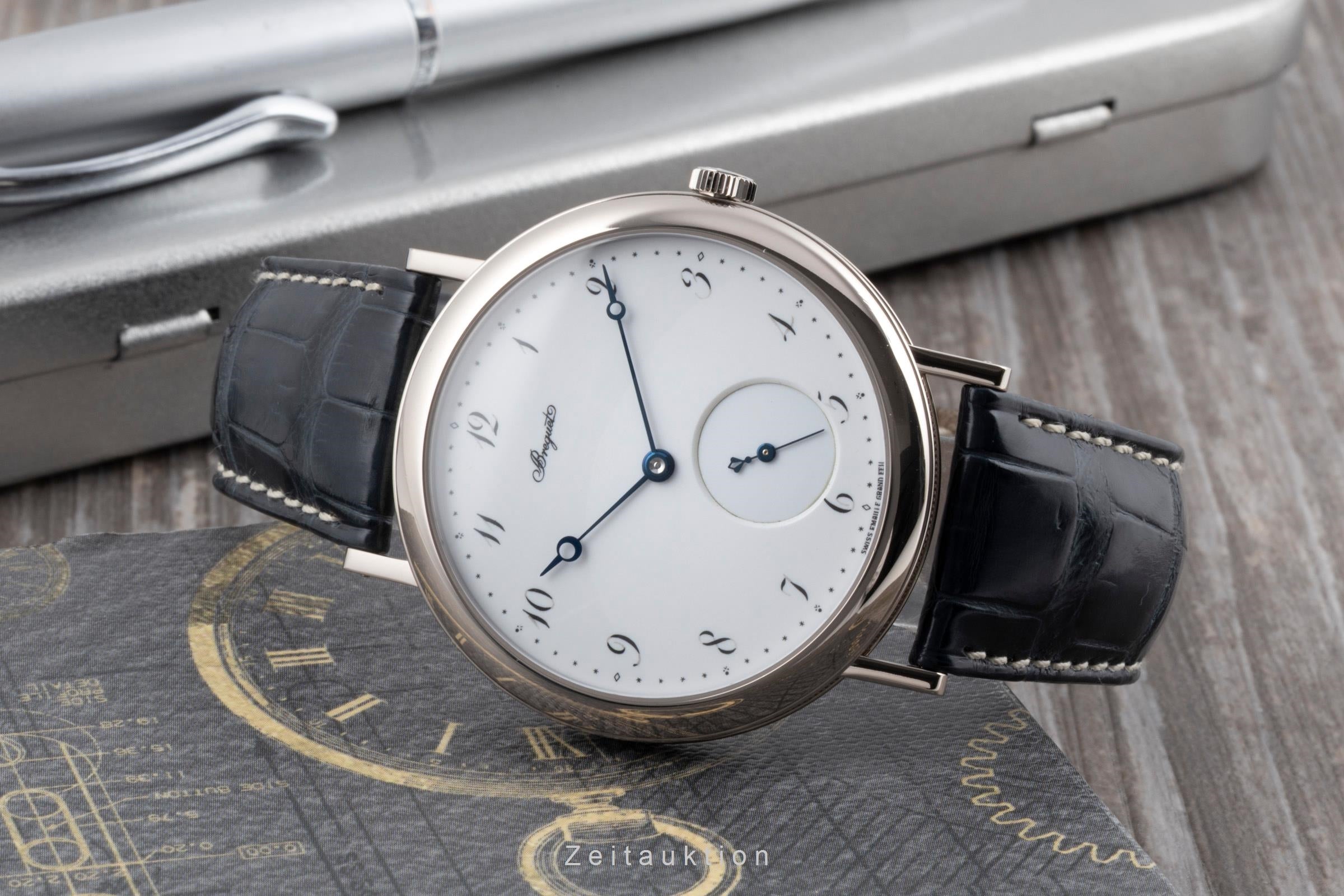 Breguet Classique oro blanco de 18 quilates automático reloj para caballeros 5140BB/29/9W6  [2601215]