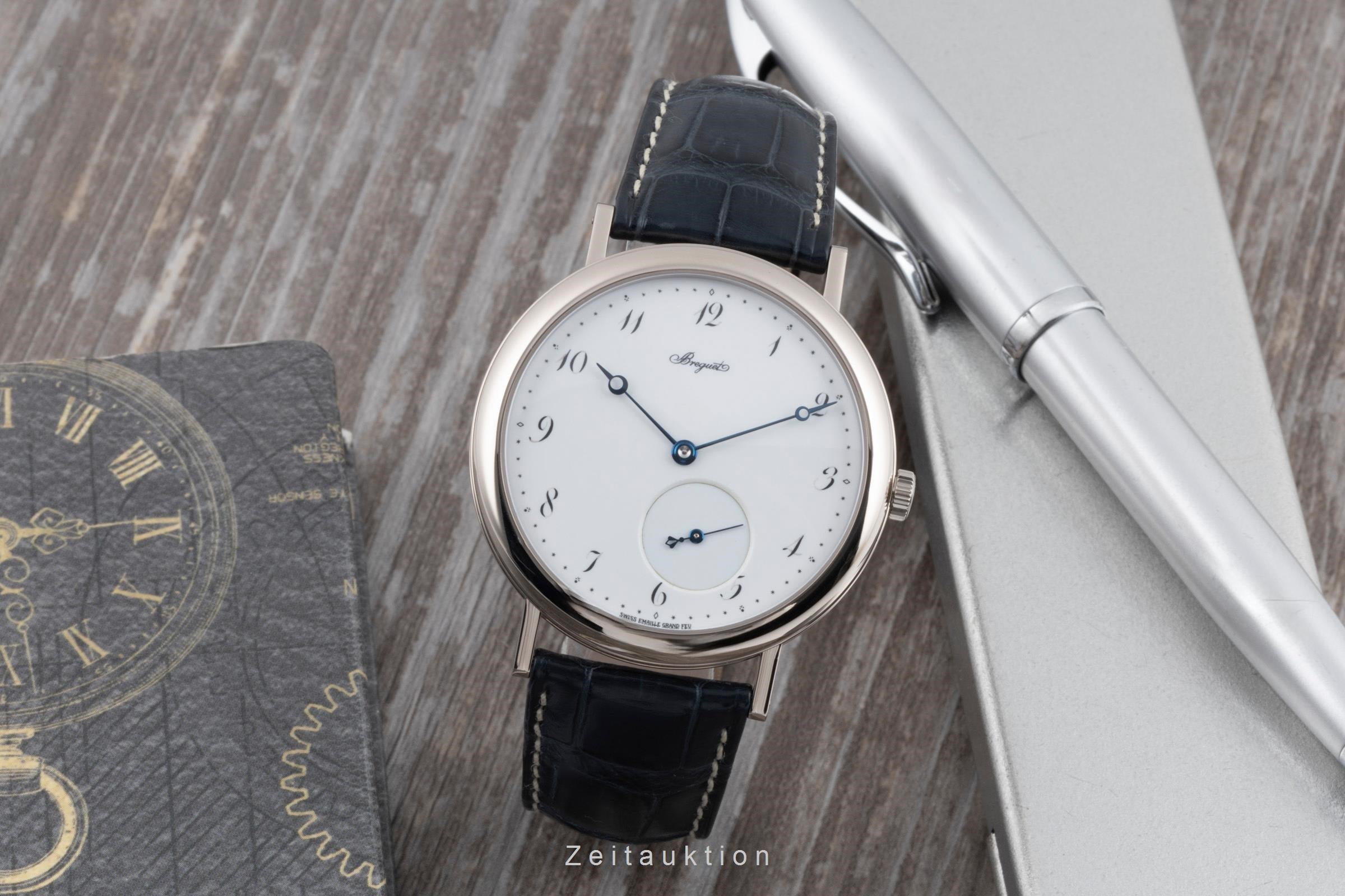 Breguet Classique oro blanco de 18 quilates automático reloj para caballeros 5140BB/29/9W6  [2601215]