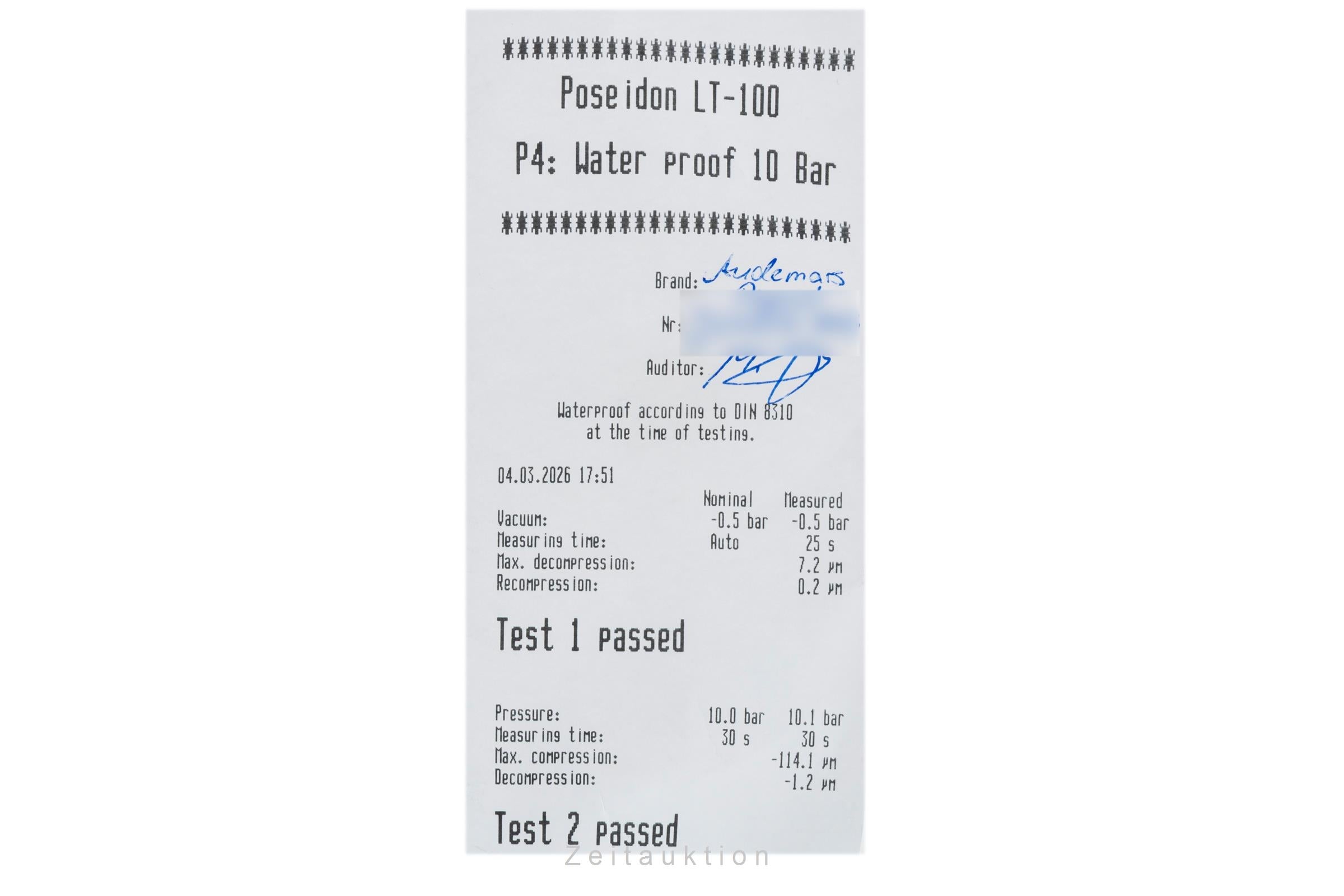 Audemars Piguet Royal Oak Keramik / Titan Automatik Ref. 26405CE.OOA002CA.01 B&P [2601219]