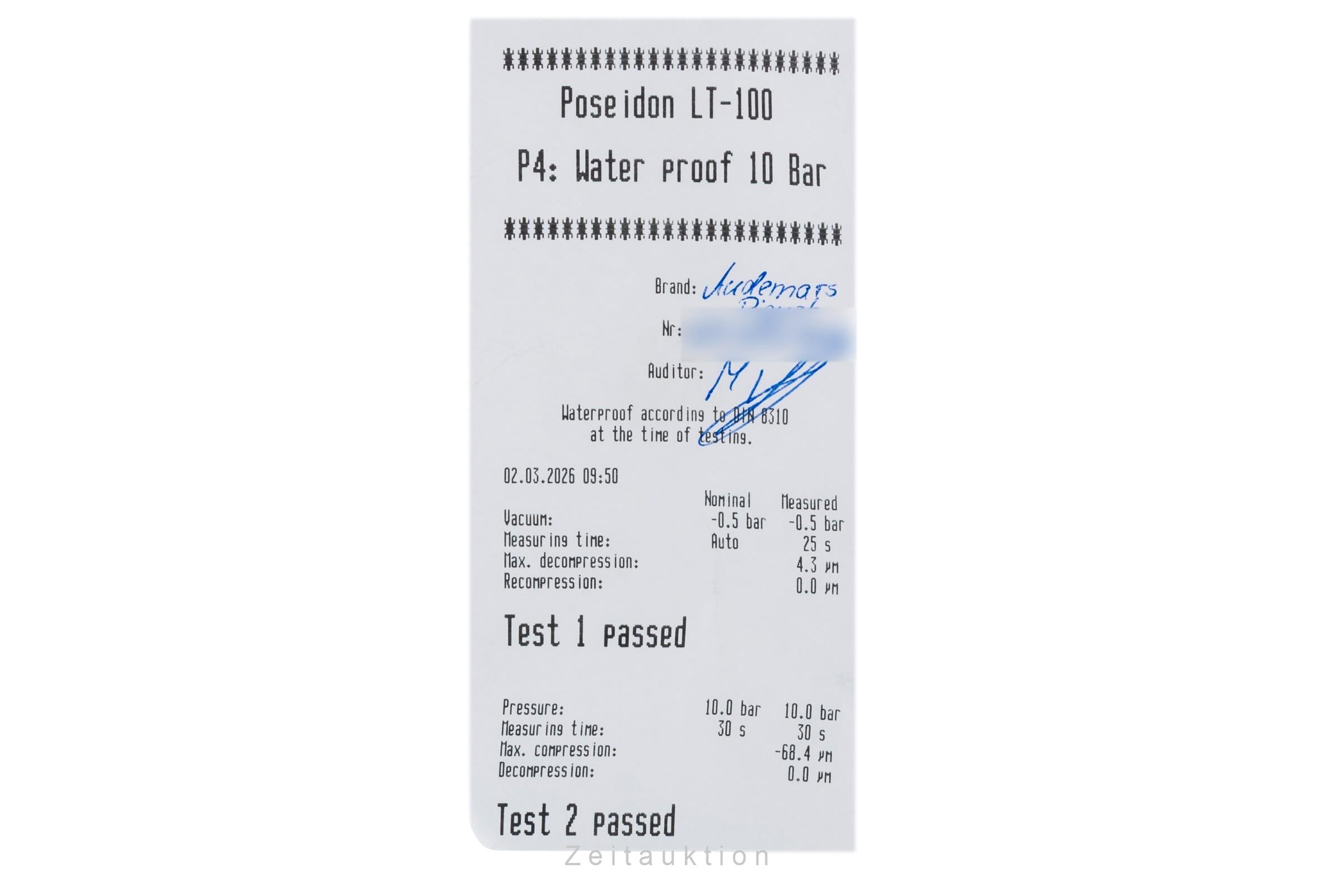 Audemars Piguet Royal Oak chronograph steel automatic men's watch 26020ST  [2601221]