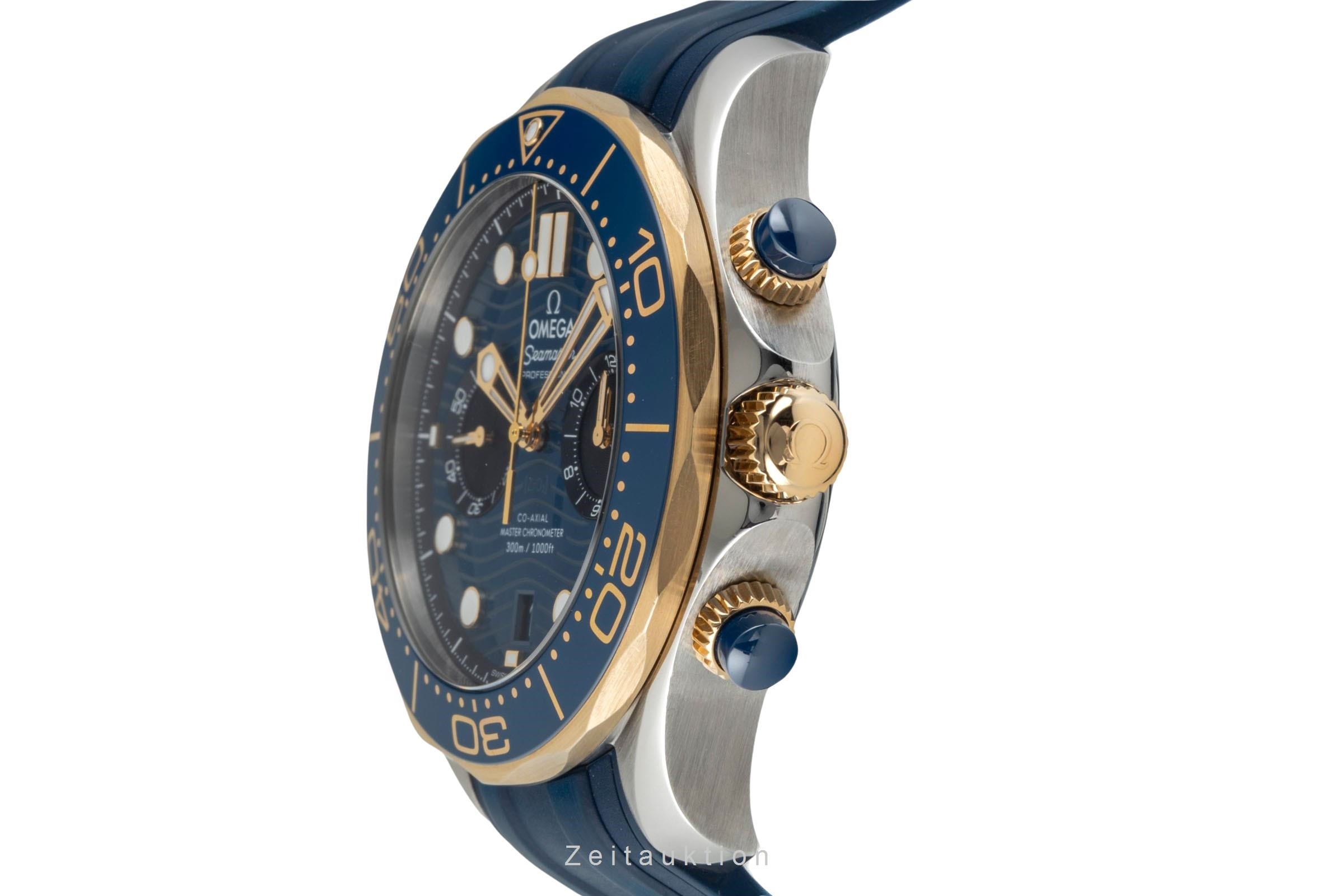 Omega Seamaster chronograph steel / gold automatic men's watch 210.22.44.51.03.001 LP: 13600EUR  [2601223]