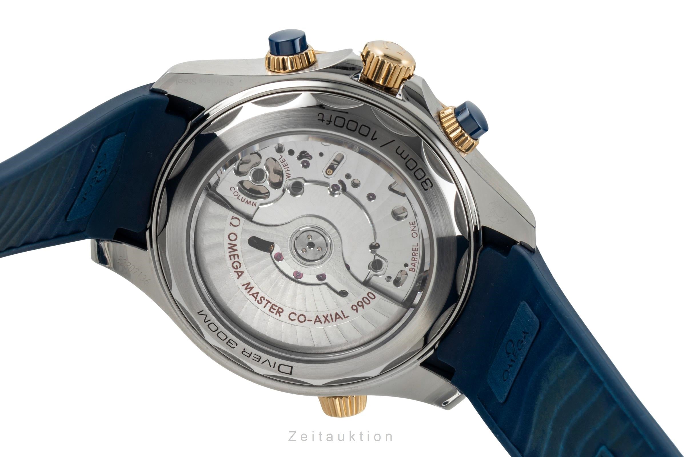 Omega Seamaster chronograph steel / gold automatic men's watch 210.22.44.51.03.001 LP: 13600EUR  [2601223]