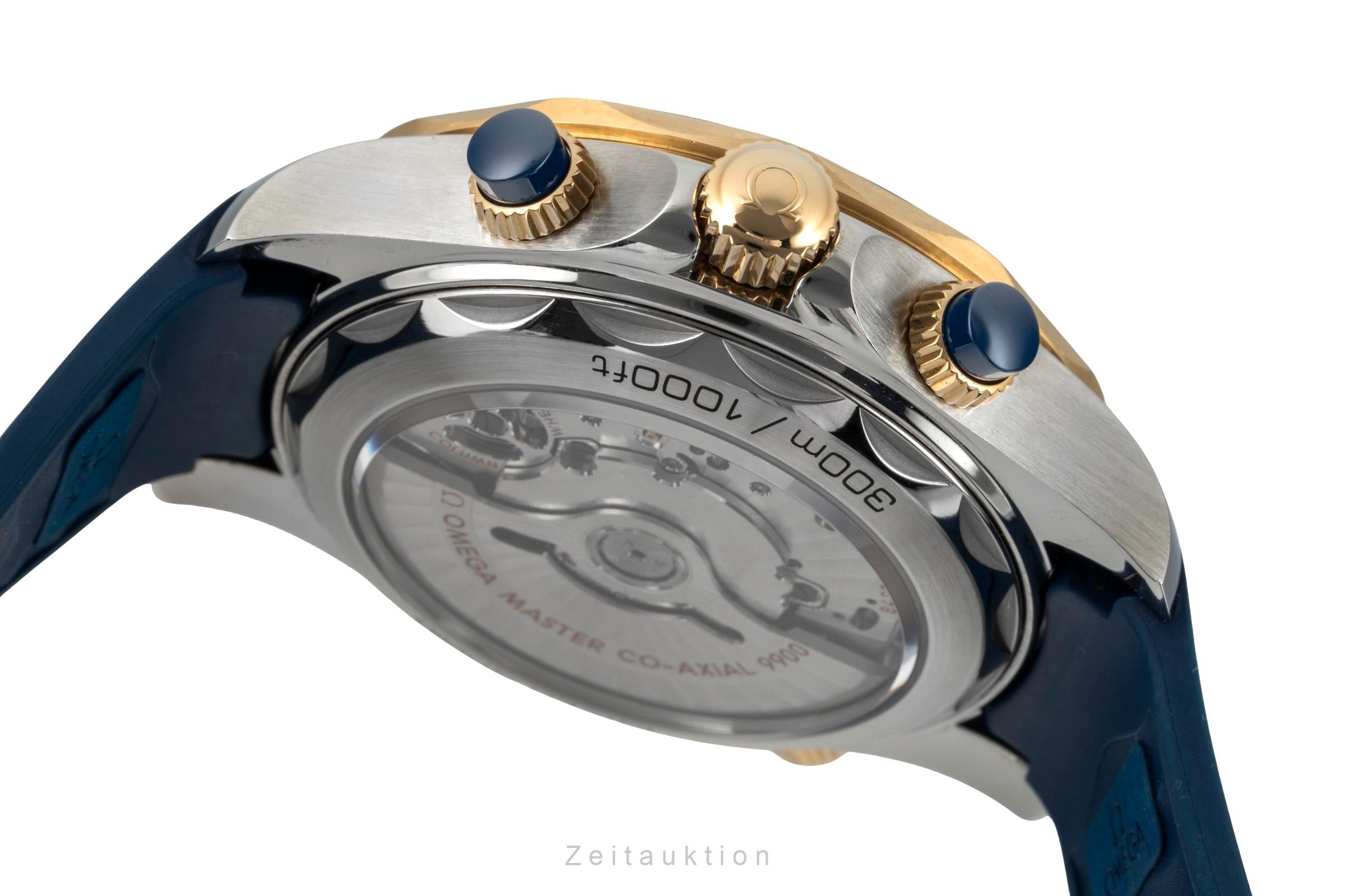 Omega Seamaster chronograph steel / gold automatic men's watch 210.22.44.51.03.001 LP: 13600EUR  [2601223]