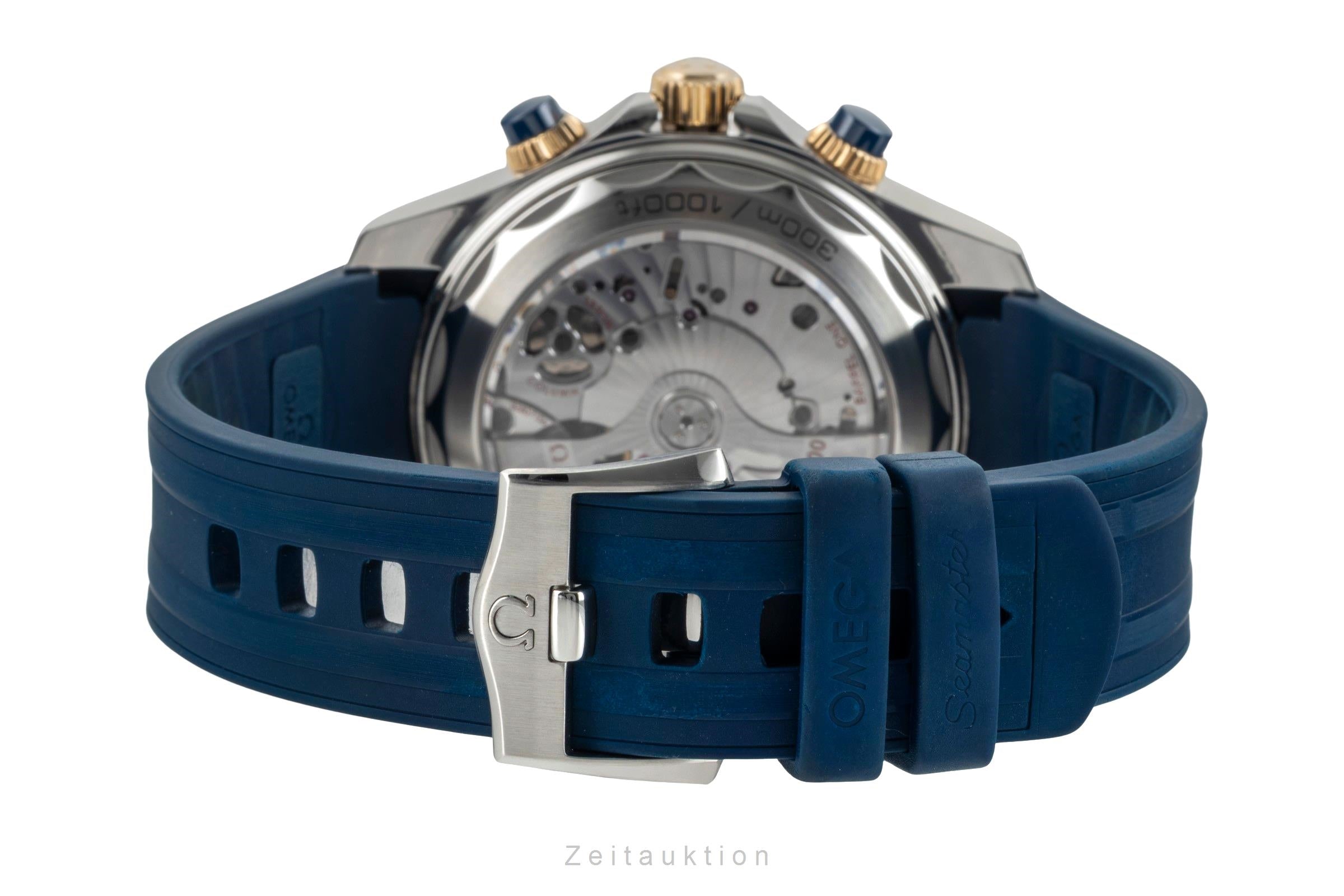 Omega Seamaster chronograph steel / gold automatic men's watch 210.22.44.51.03.001 LP: 13600EUR  [2601223]