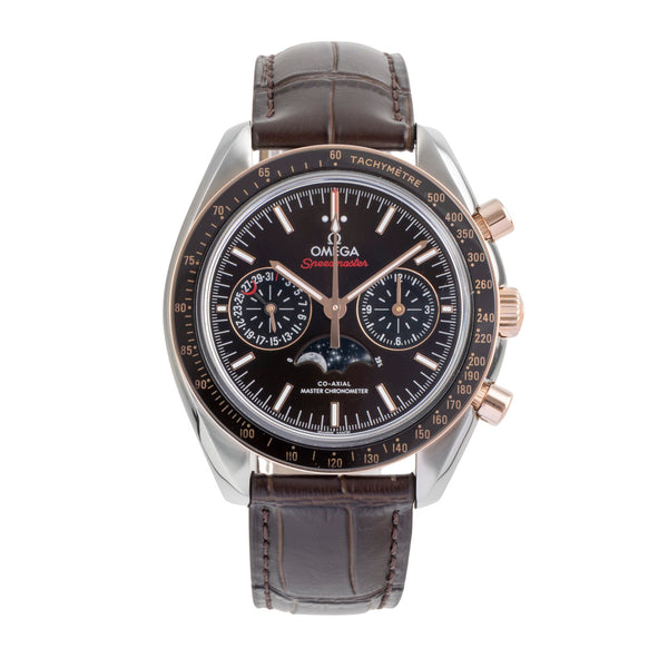 Omega Speedmaster chronographe acier / or  automatique montre pour hommes 304.23.44.52.13.001 LP: 17500EUR  [2601226]