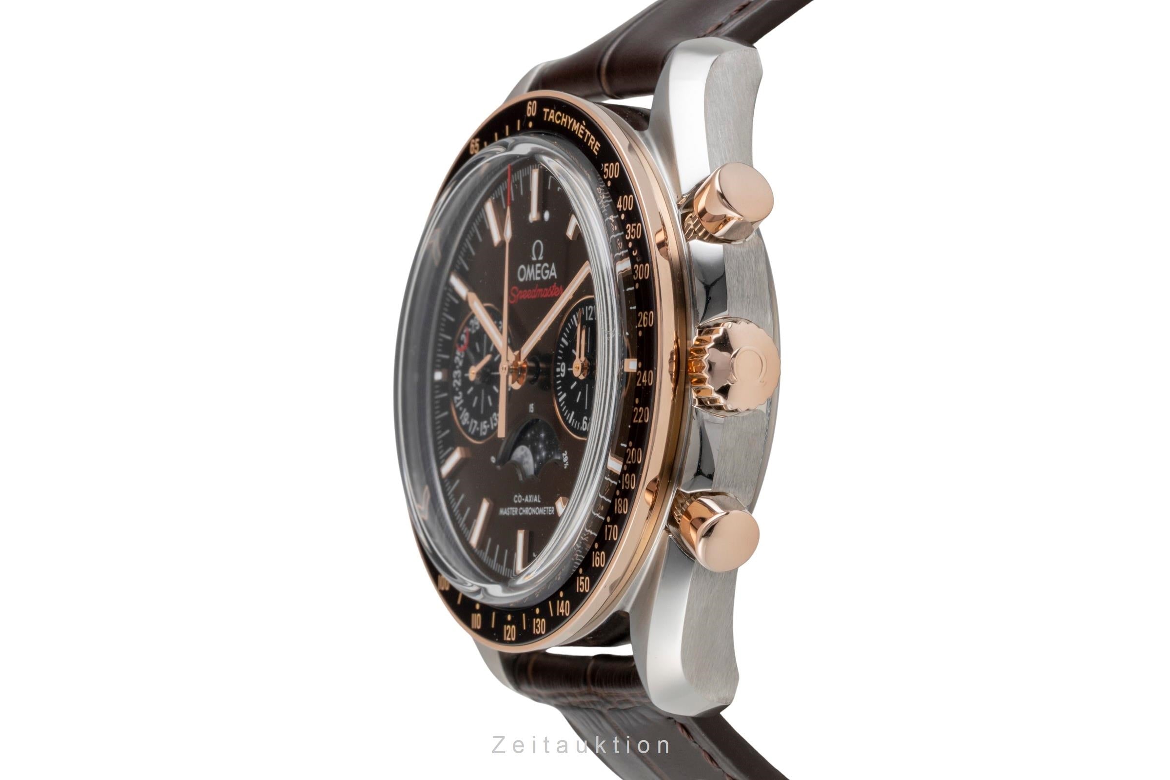 Omega Speedmaster chronographe acier / or  automatique montre pour hommes 304.23.44.52.13.001 LP: 17500EUR  [2601226]