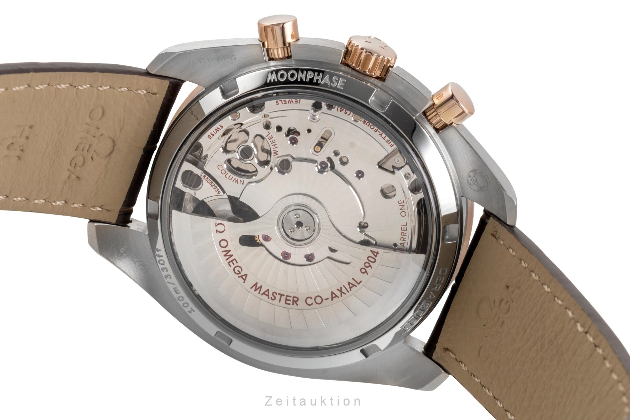 Omega Speedmaster chronographe acier / or  automatique montre pour hommes 304.23.44.52.13.001 LP: 17500EUR  [2601226]