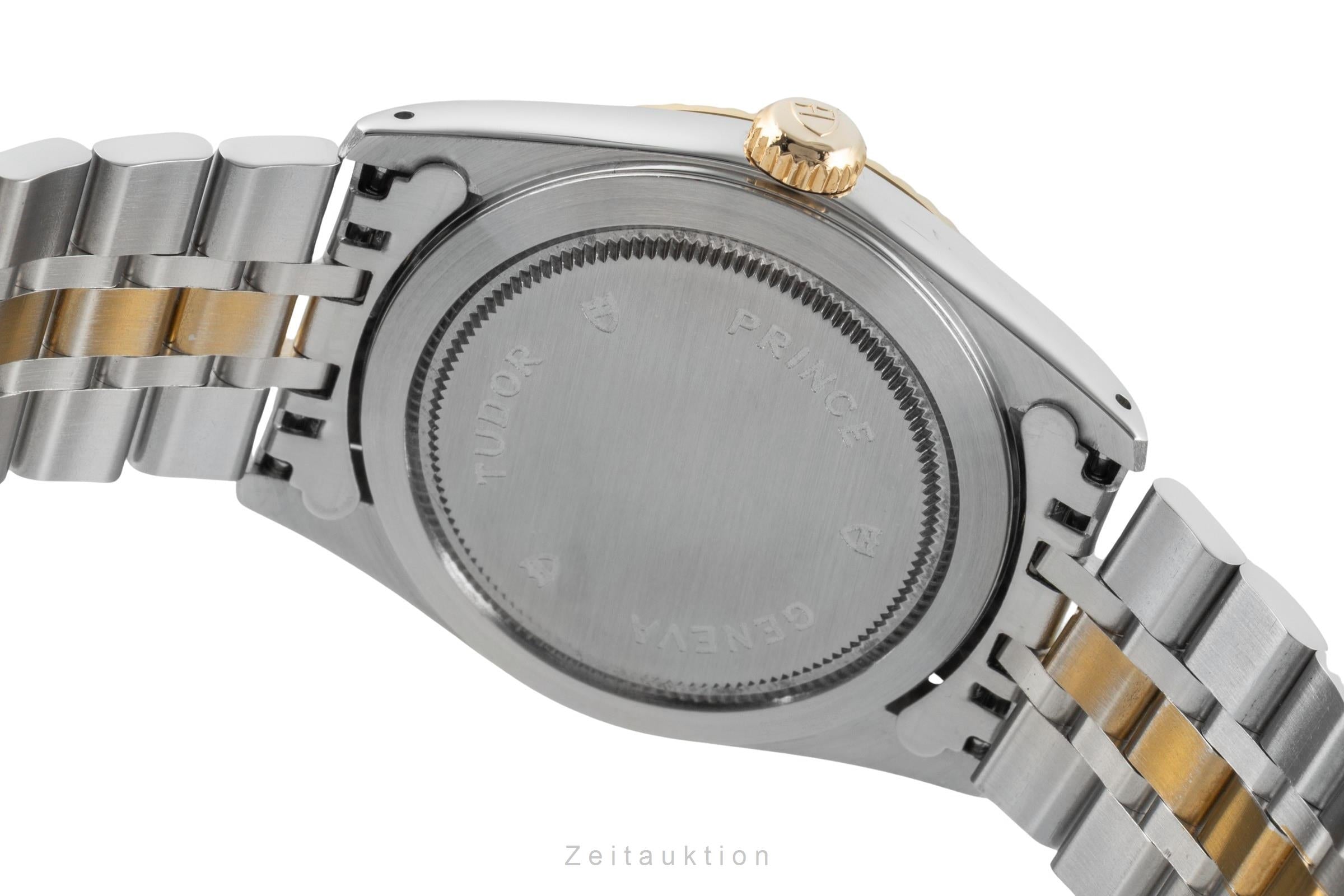 Tudor Oyster Prince Date Day Stahl Gold Automatik Herrenuhr Ref. 76213  [2601228]