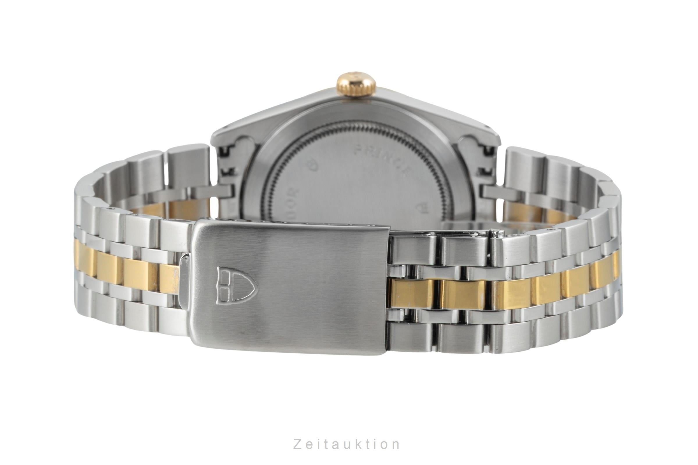Tudor Oyster Prince Date Day Stahl Gold Automatik Herrenuhr Ref. 76213  [2601228]