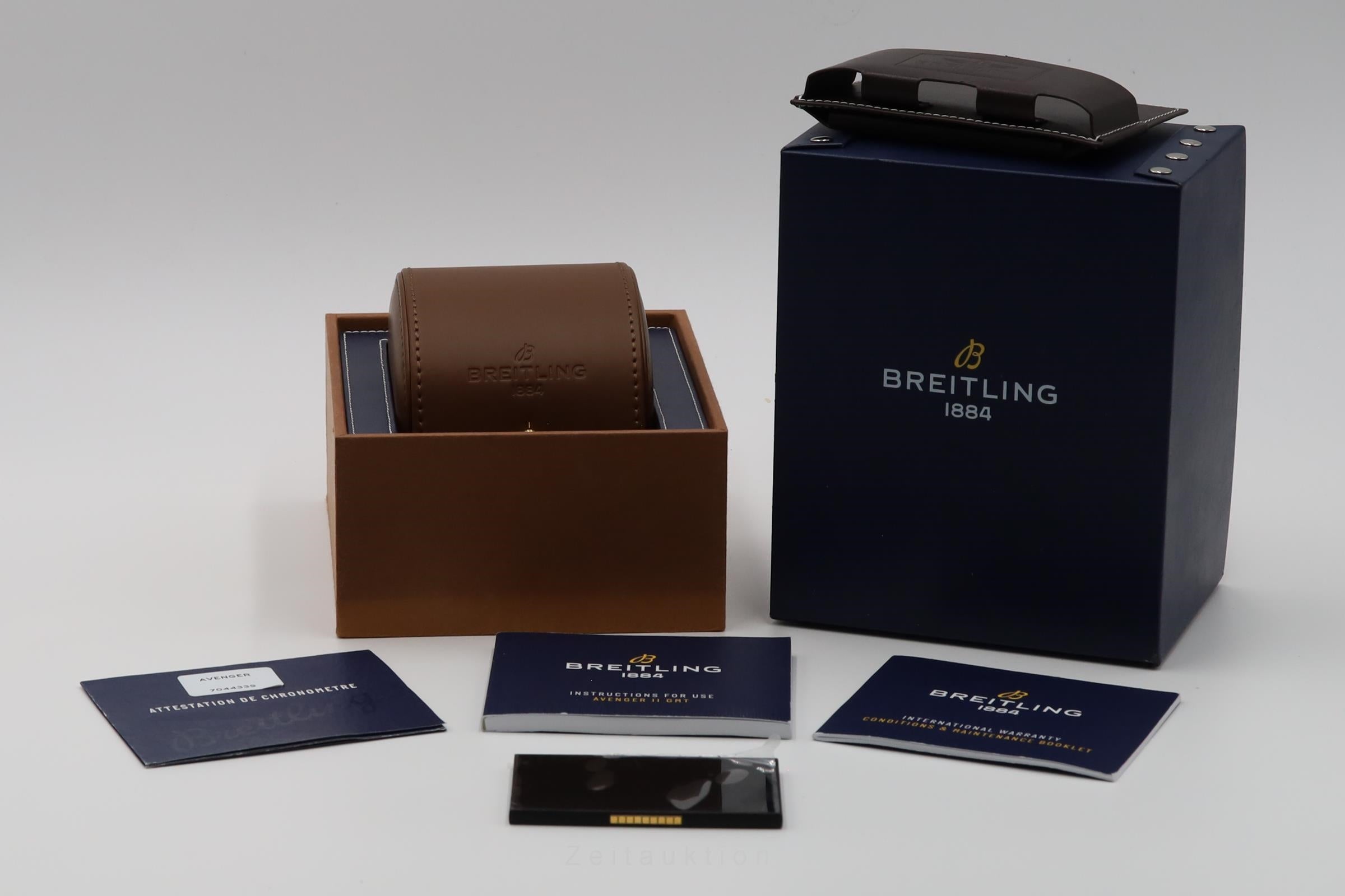 Breitling Avenger II GMT acciaio / titanio automatismo orologio da uomo A32390111B1A1  [2601229]