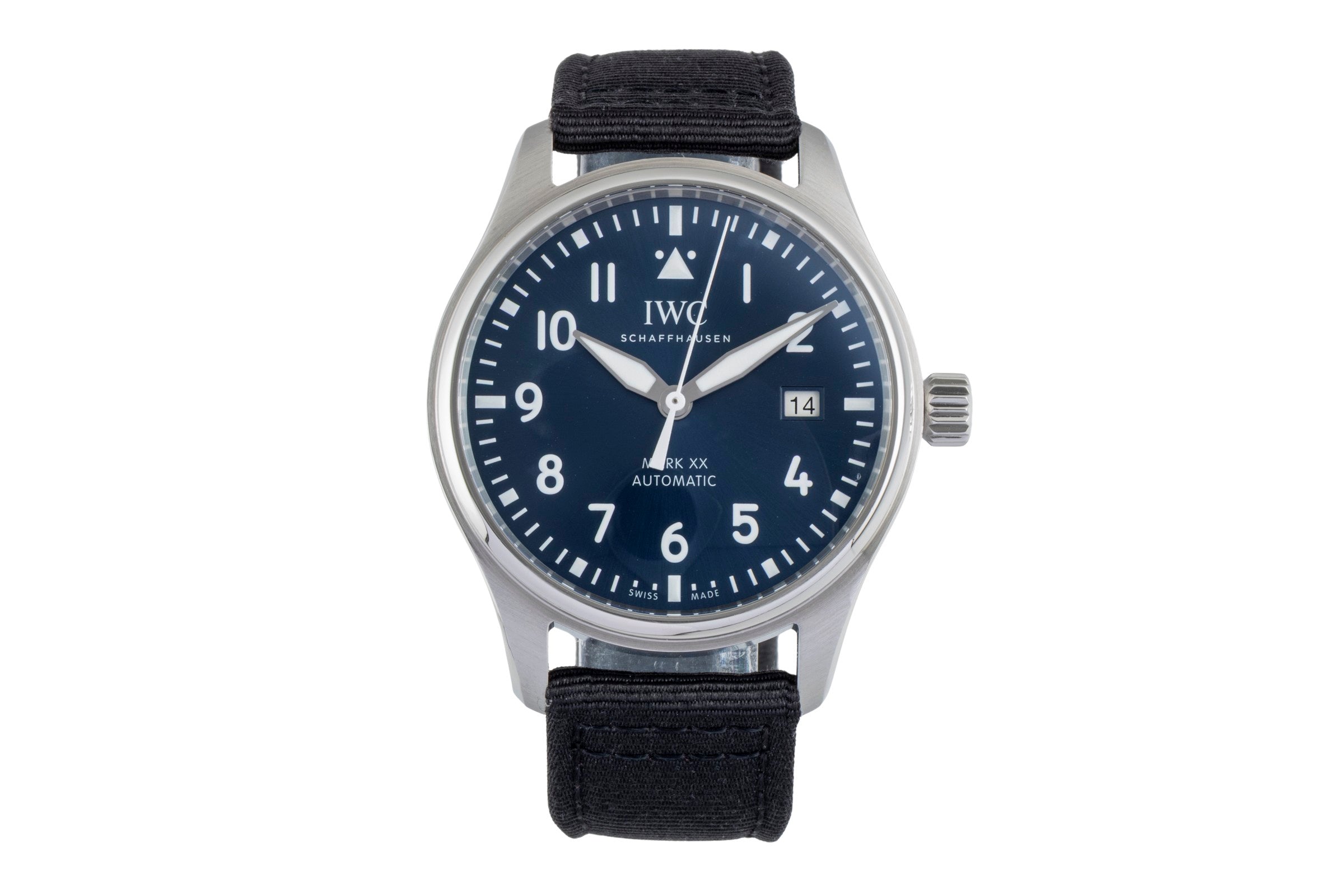 IWC Pilot acero automático reloj para caballeros IW328203 LP: 5700EUR  [2601235]