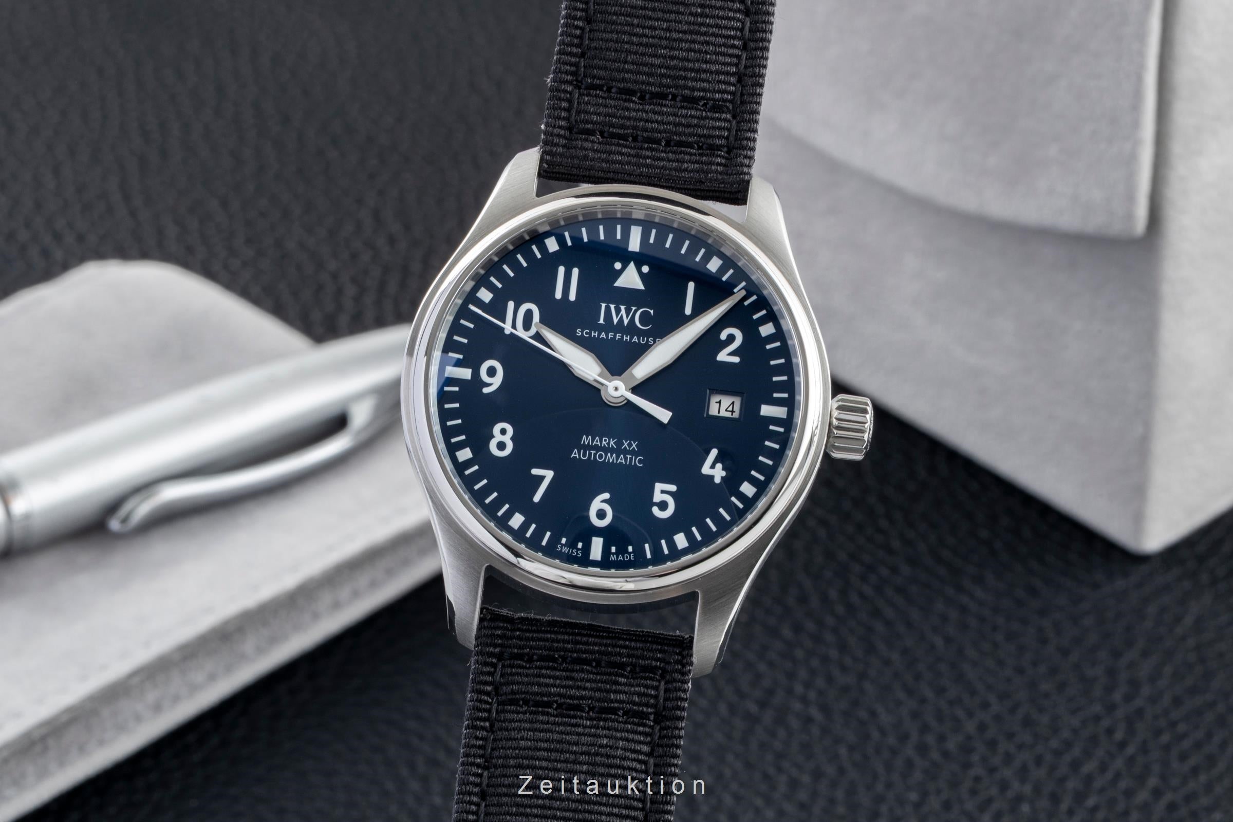 IWC Pilot acero automático reloj para caballeros IW328203 LP: 5700EUR  [2601235]