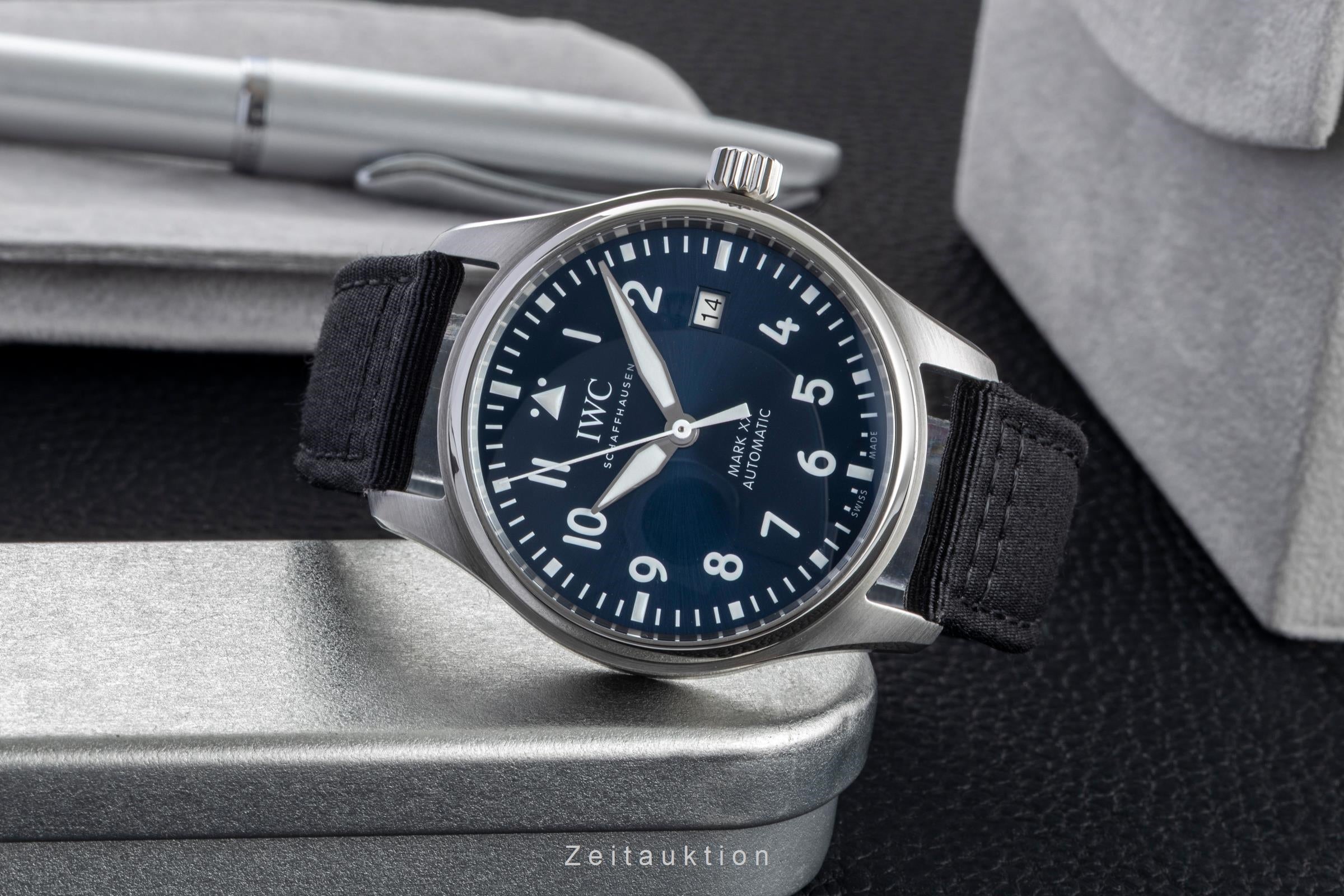 IWC Pilot acero automático reloj para caballeros IW328203 LP: 5700EUR  [2601235]
