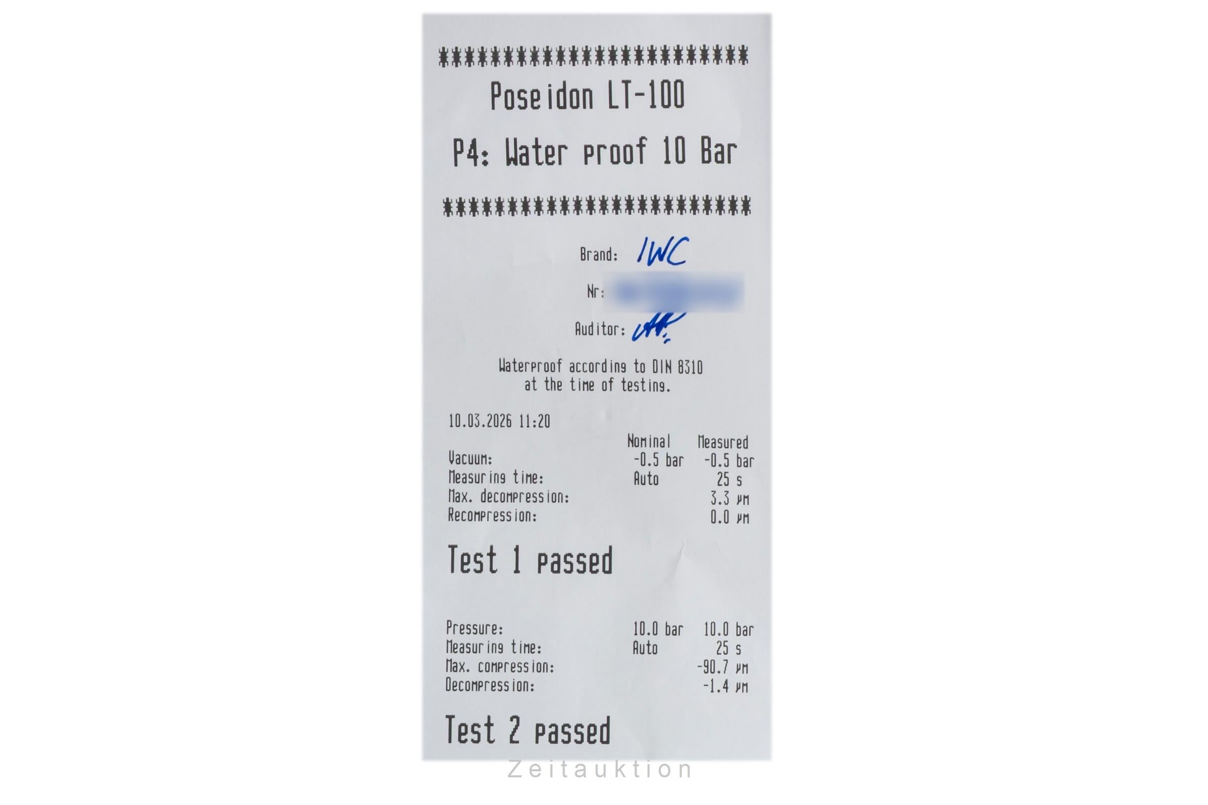 IWC Pilot acero automático reloj para caballeros IW328203 LP: 5700EUR  [2601235]