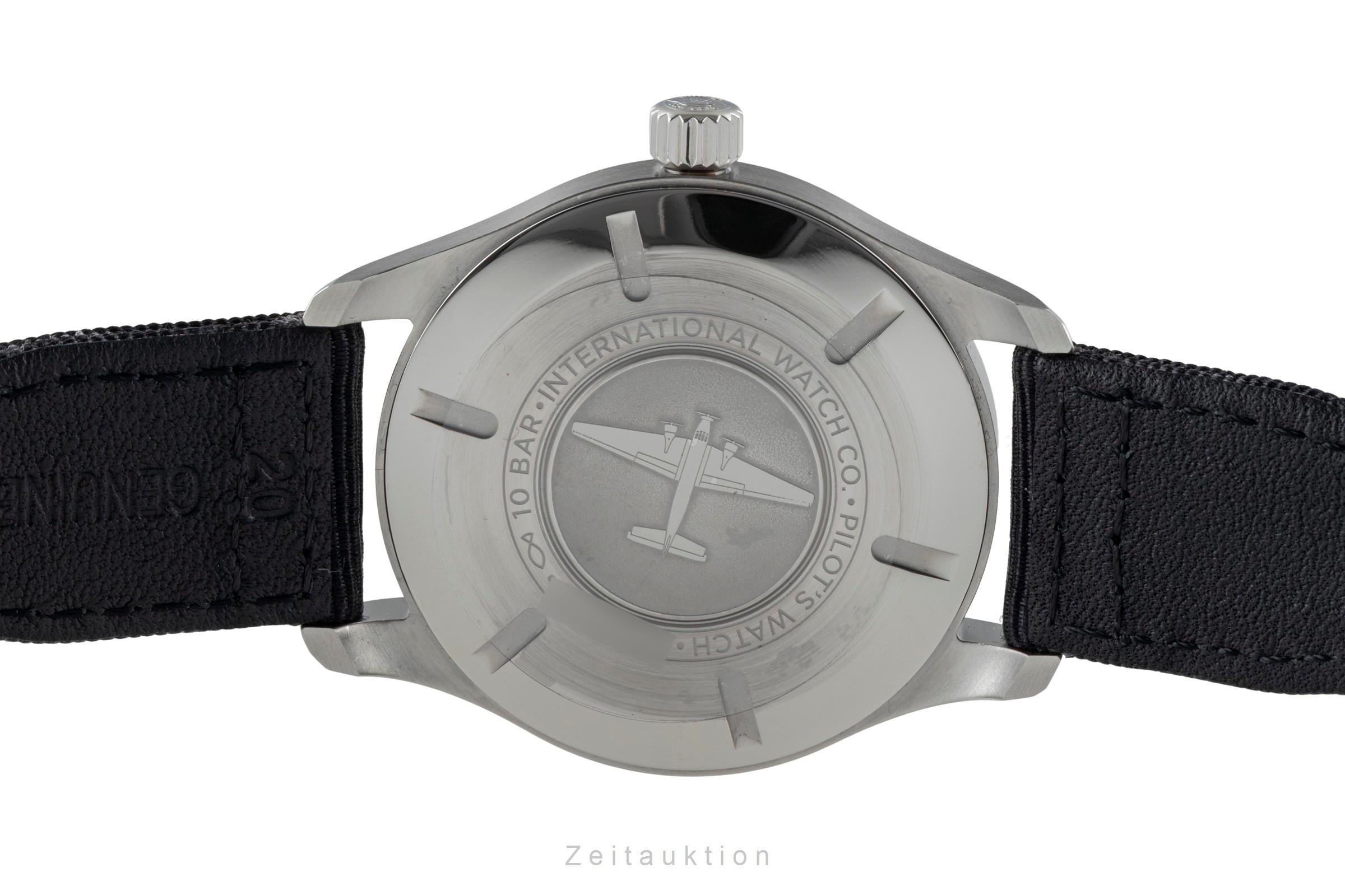 IWC Pilot acero automático reloj para caballeros IW328203 LP: 5700EUR  [2601235]