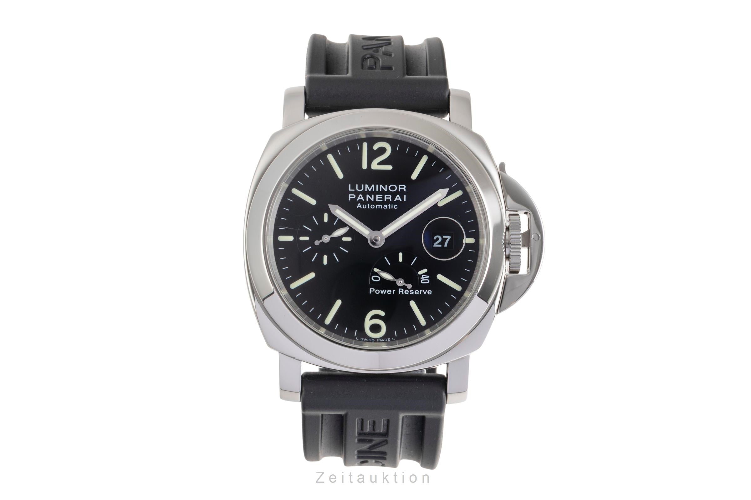 Panerai Luminor  steel automatic men's watch PAM00090  [2601236]