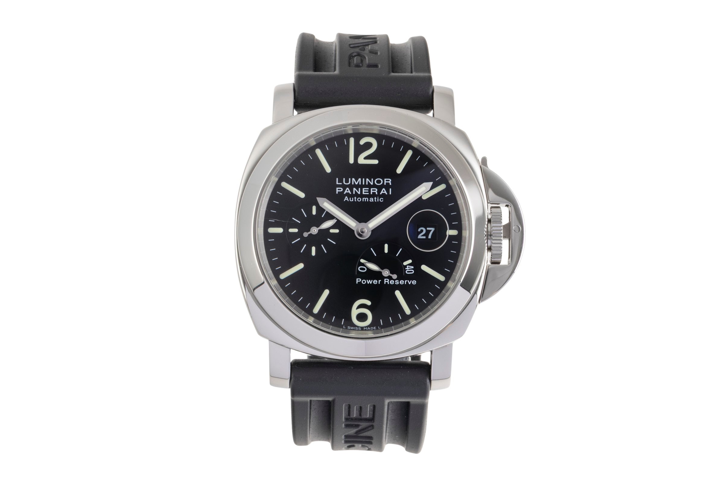 Panerai Luminor  steel automatic men's watch PAM00090  [2601236]