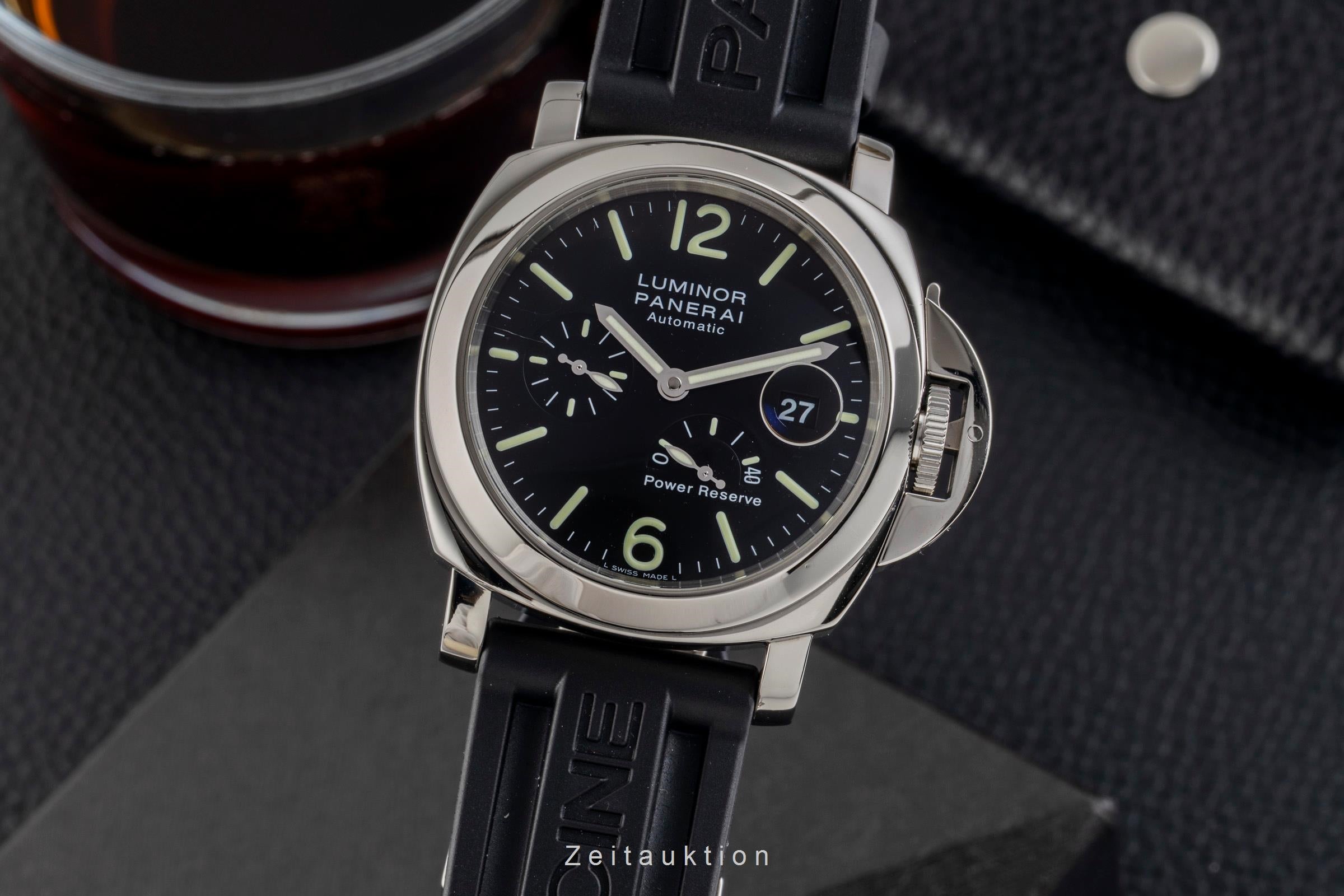 Panerai Luminor  steel automatic men's watch PAM00090  [2601236]