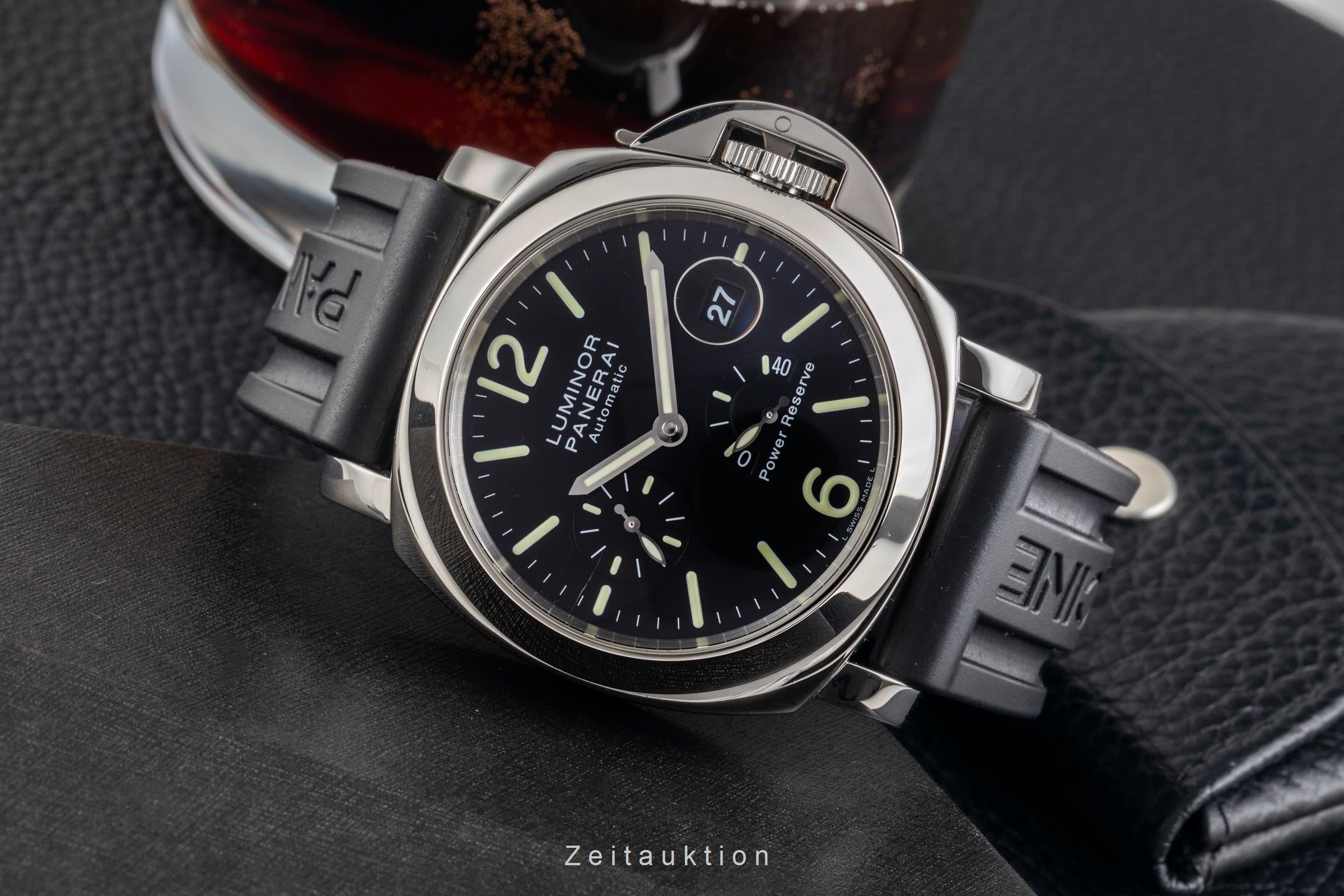 Panerai Luminor  steel automatic men's watch PAM00090  [2601236]