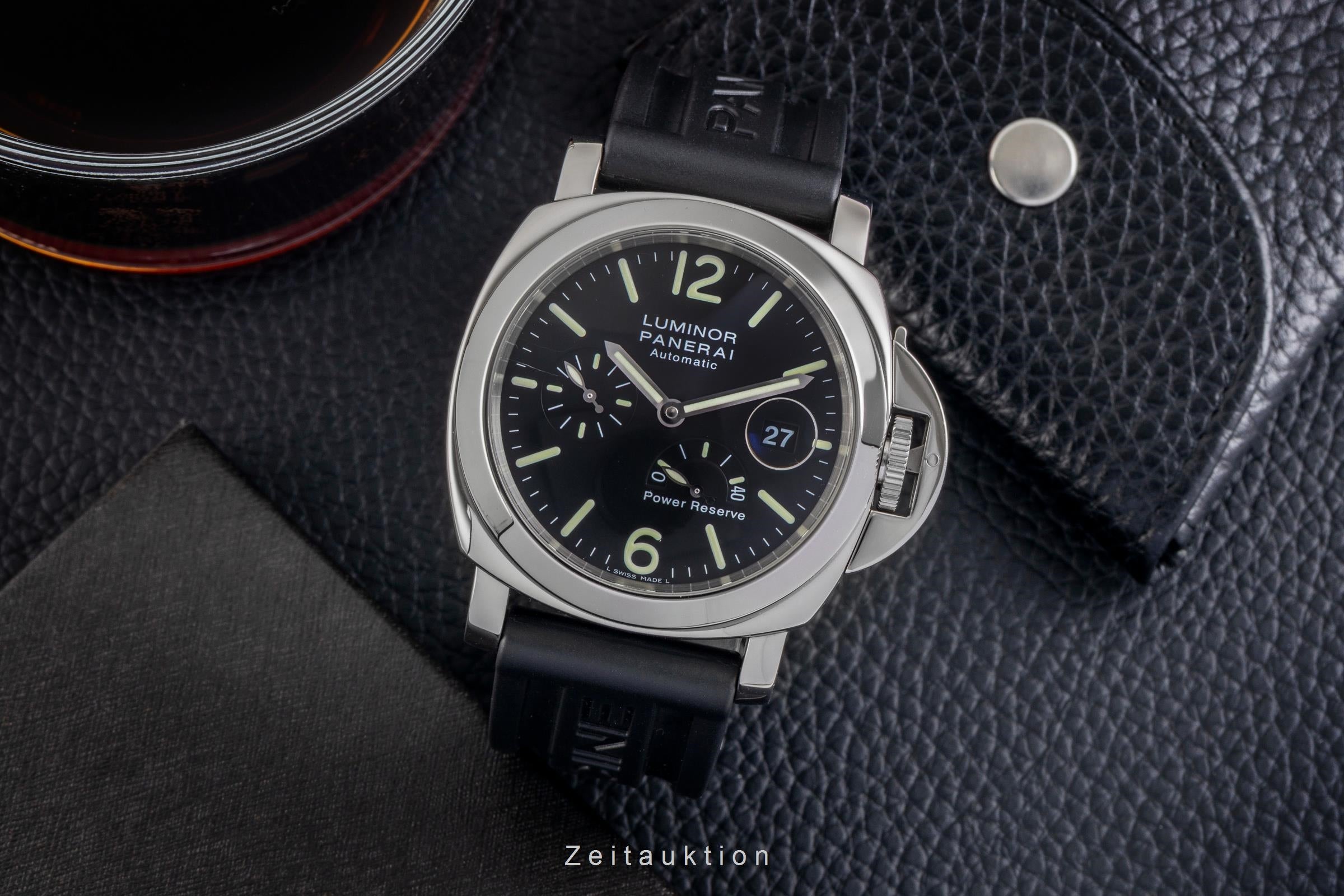 Panerai Luminor  steel automatic men's watch PAM00090  [2601236]