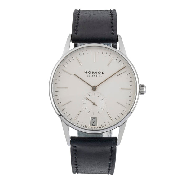 Nomos Orion acero cuerda manual reloj para caballeros 381  [2601239]