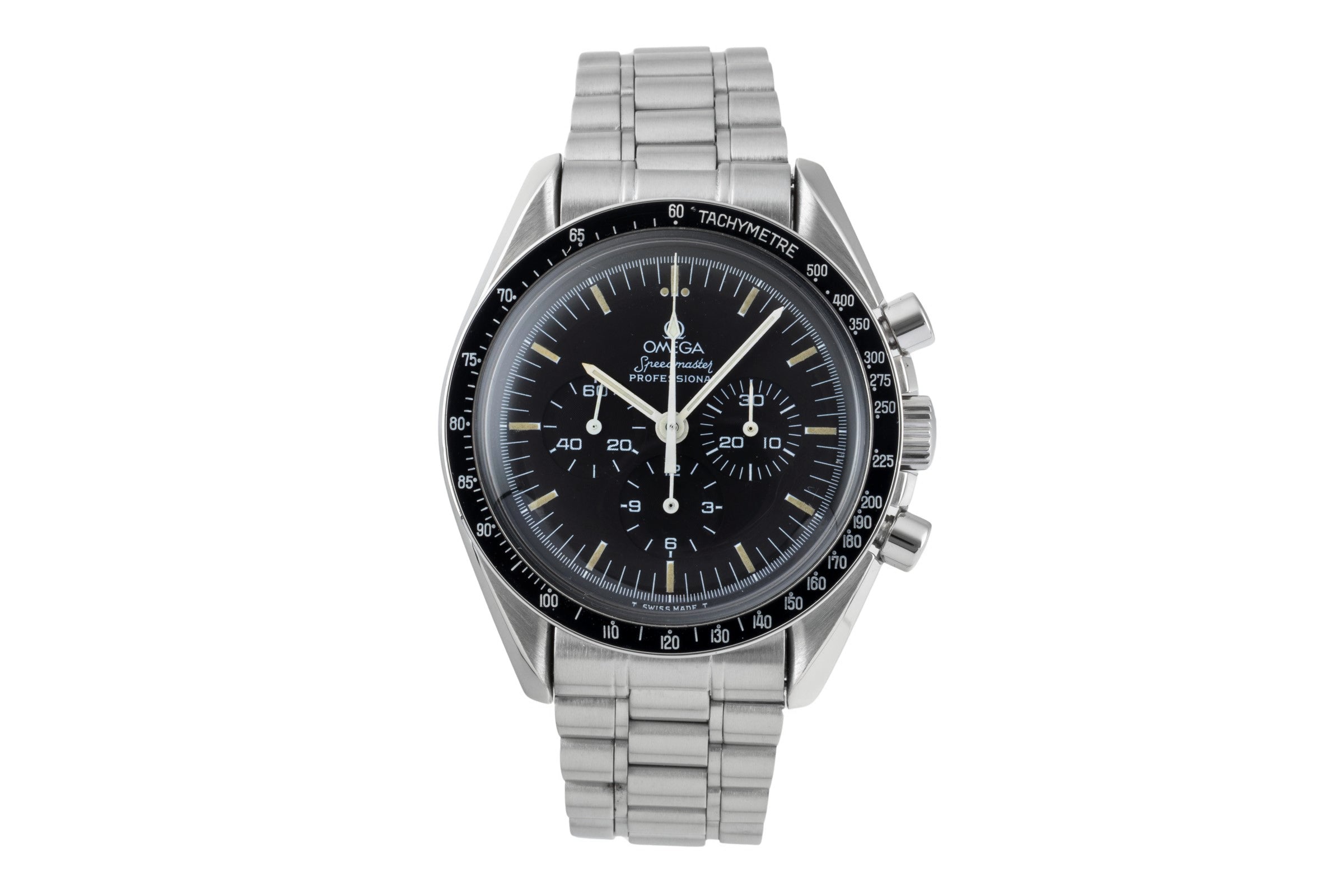 Omega Speedmaster Moonwatch Chronograph Stahl Handaufzug Ref. 3590.50.00 B&P [2601240]