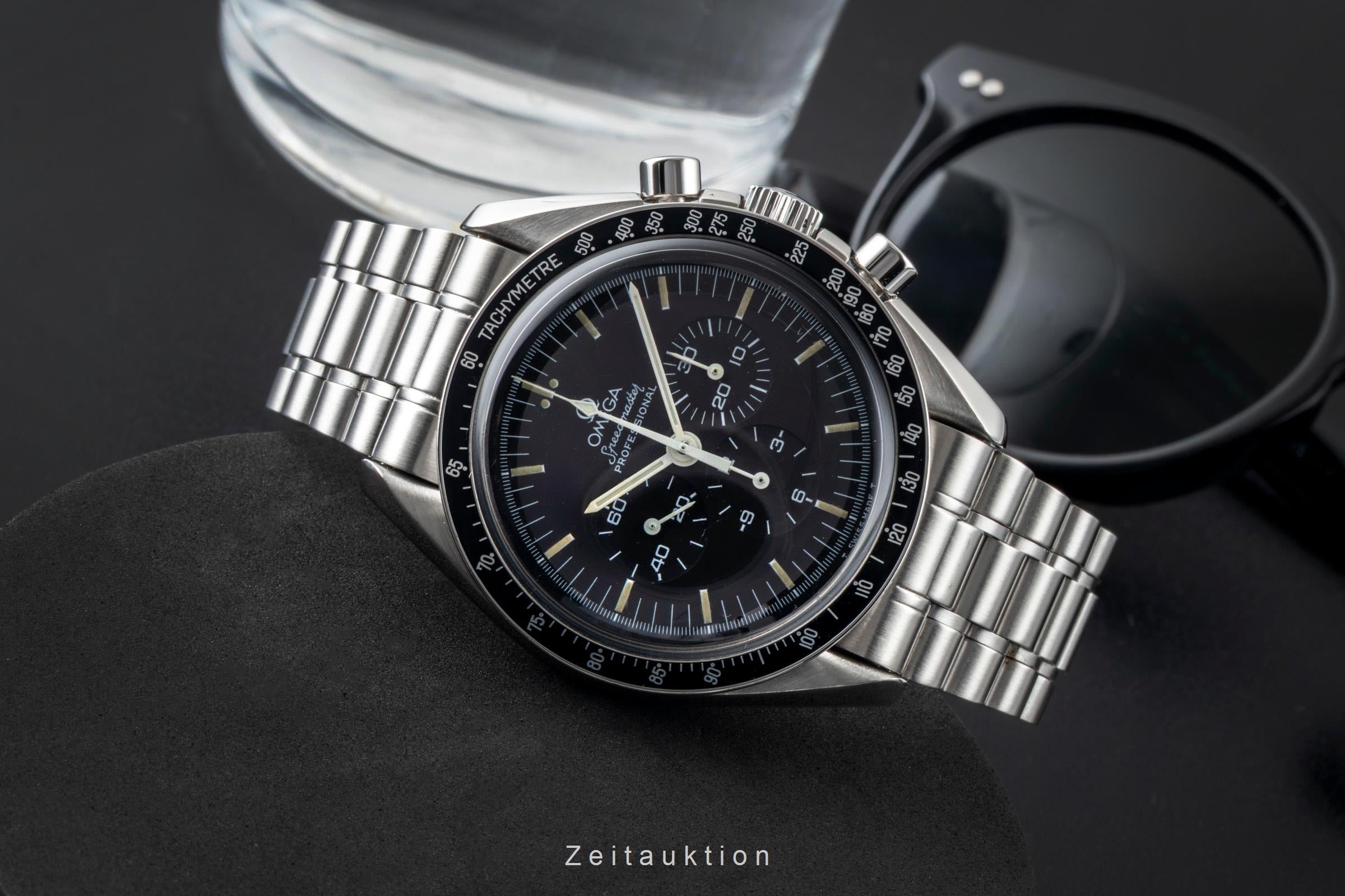 Omega Speedmaster Moonwatch chronographe acier à remontage manuel montre pour hommes 3590.50.00  [2601240]