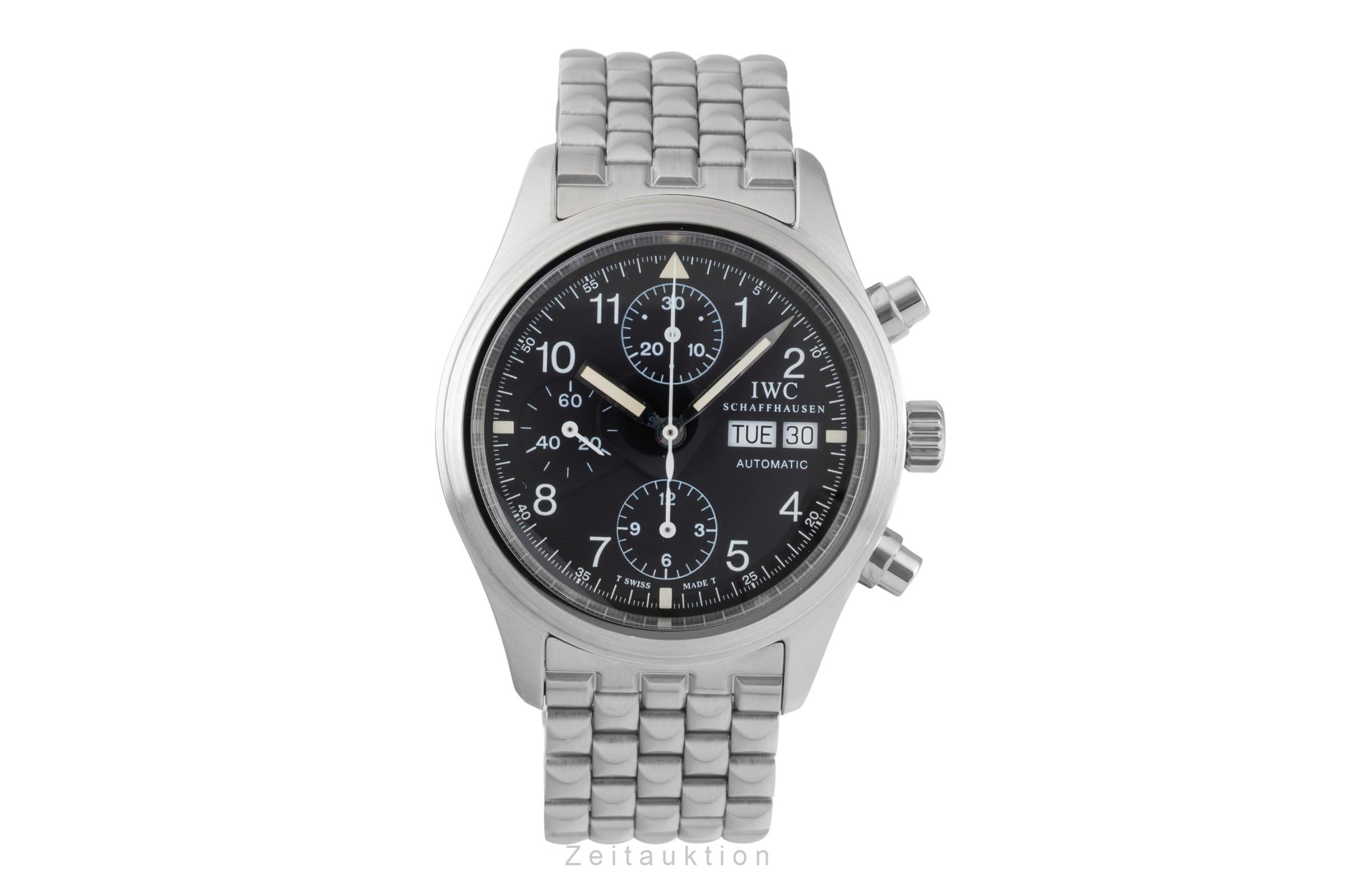 IWC Fliegerchronograph Chronograph Stahl Automatik Herrenuhr Ref. IW370607  [2601242]