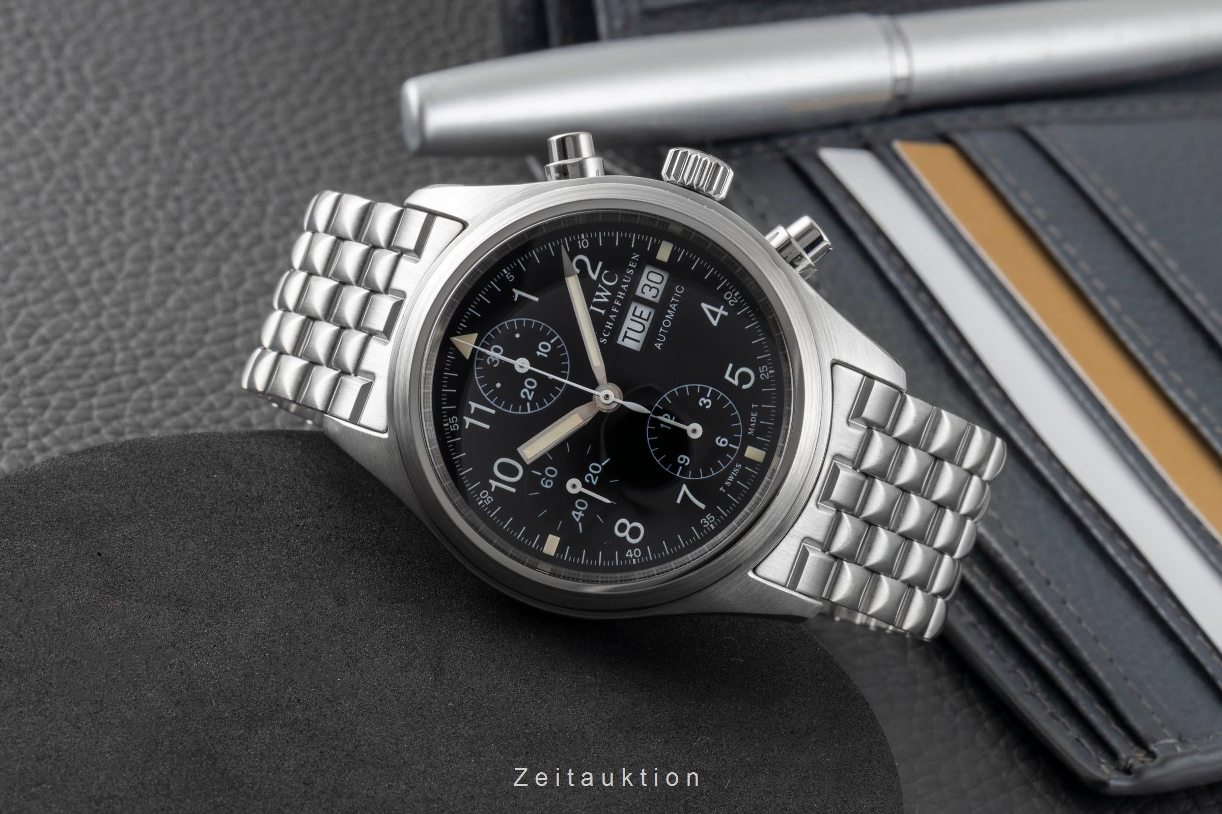 IWC Fliegerchronograph Chronograph Stahl Automatik Herrenuhr Ref. IW370607  [2601242]