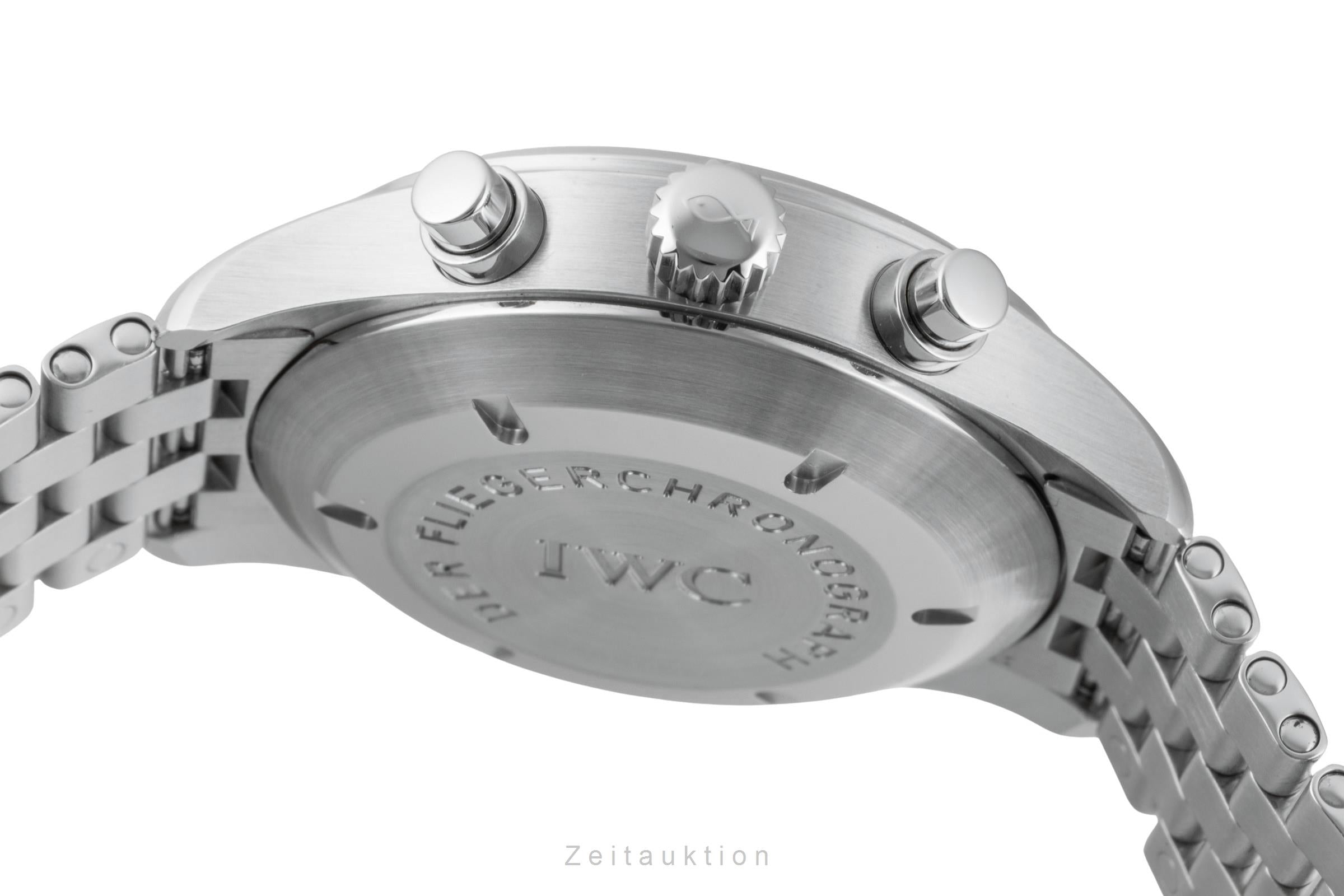 IWC Fliegerchronograph Chronograph Stahl Automatik Herrenuhr Ref. IW370607  [2601242]