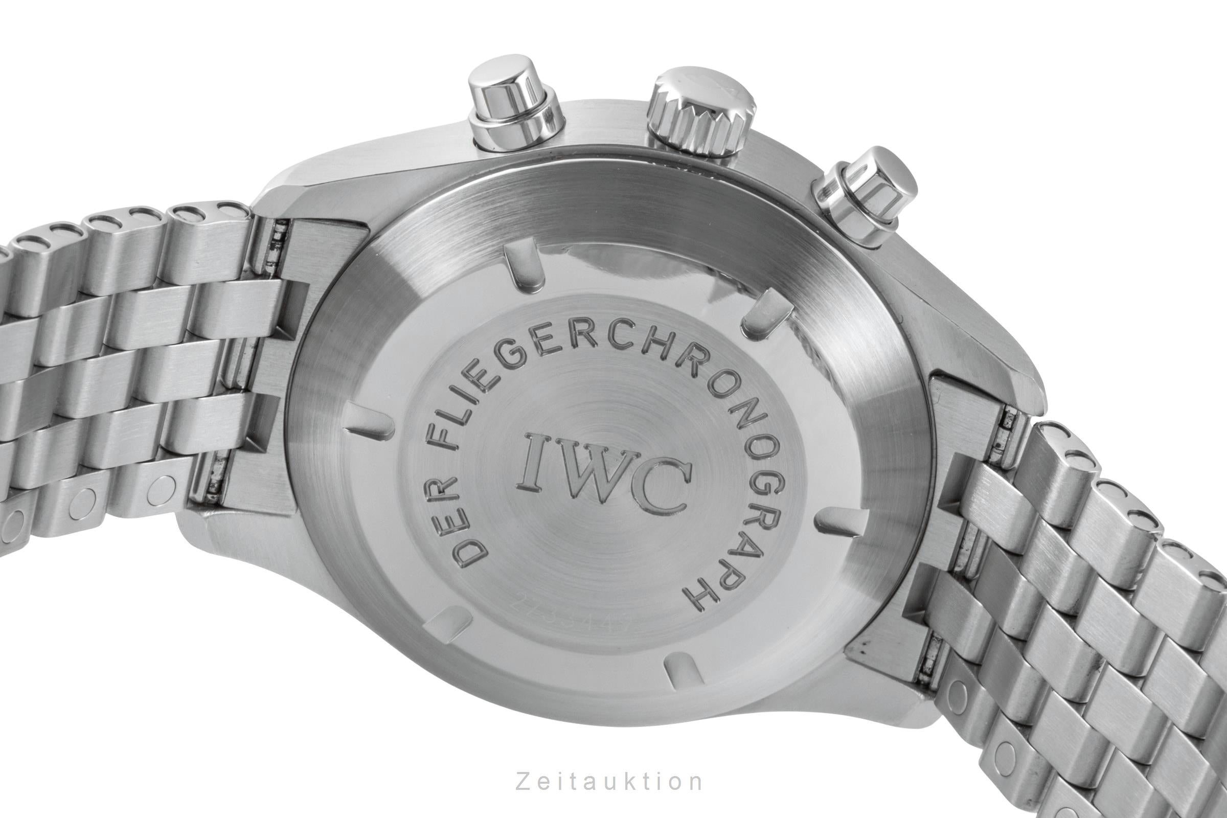 IWC Fliegerchronograph Chronograph Stahl Automatik Herrenuhr Ref. IW370607  [2601242]