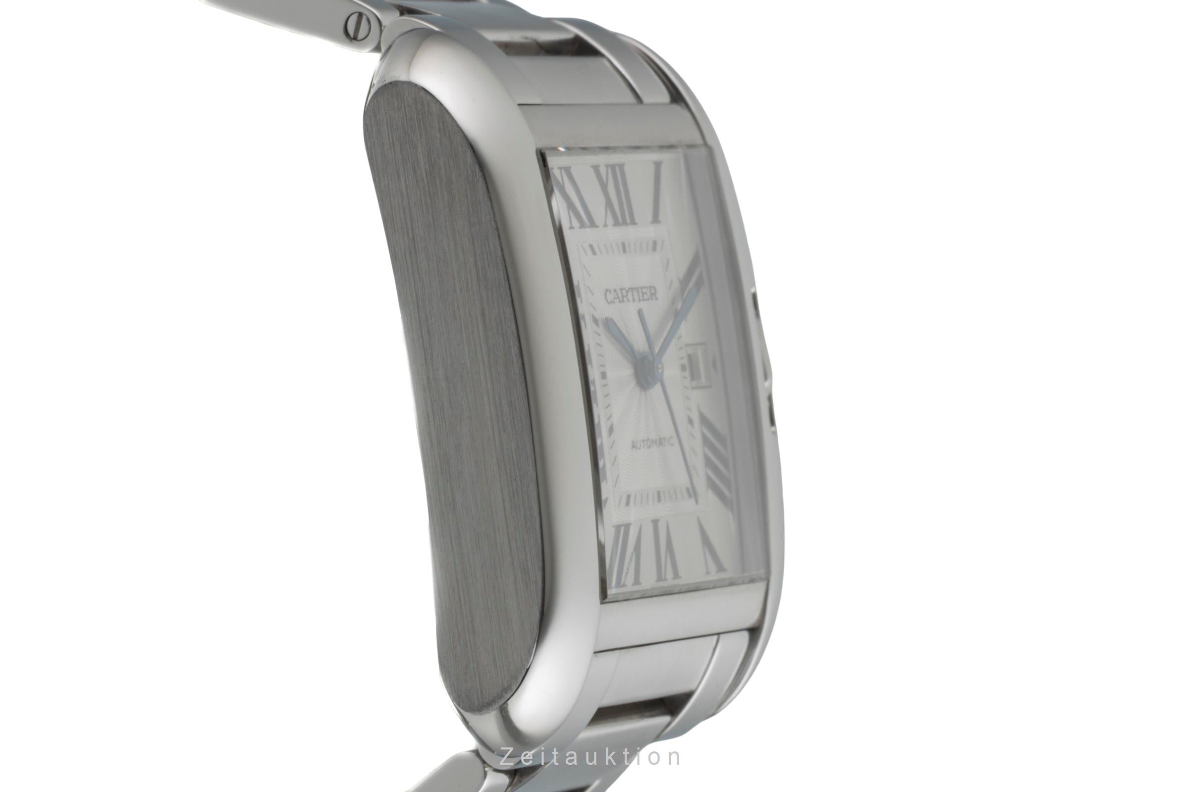 Cartier Tank acciaio automatismo orologio da uomo W5310009  [2601244]