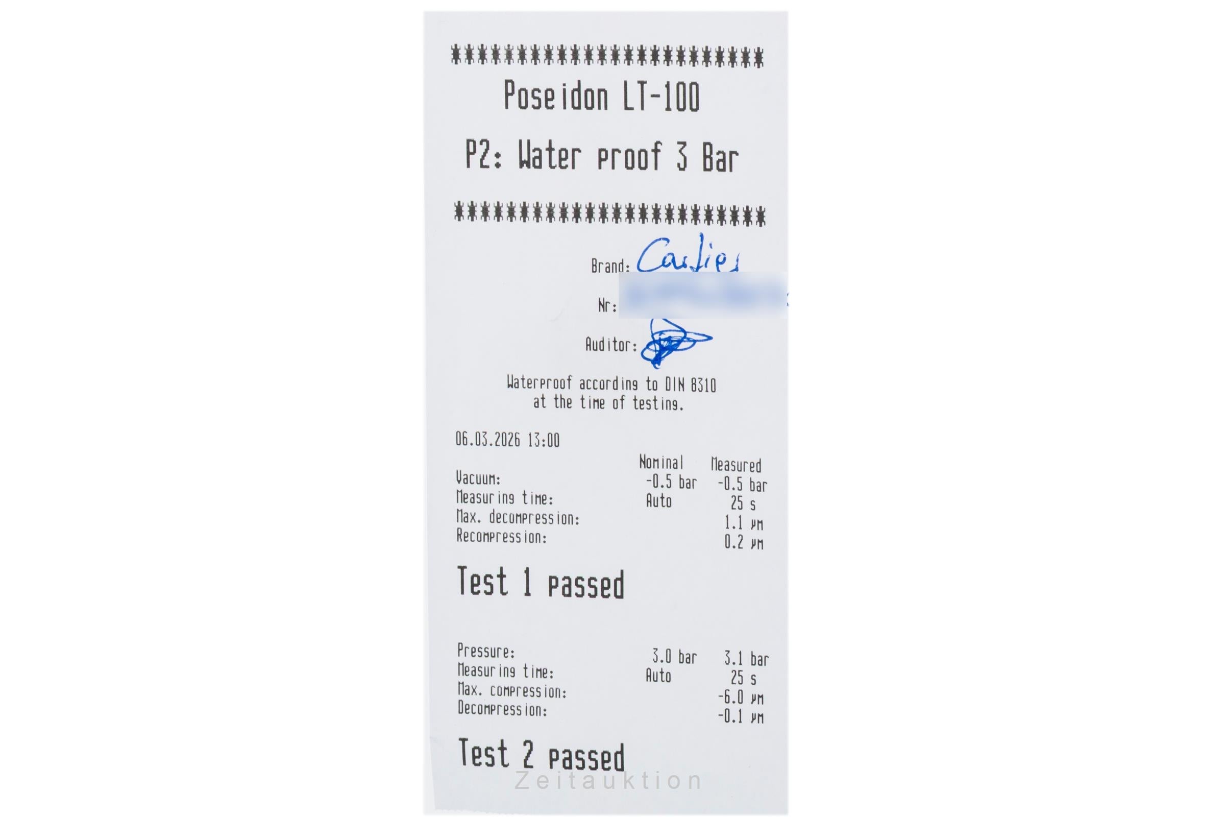 Cartier Tank acciaio automatismo orologio da uomo W5310009  [2601244]