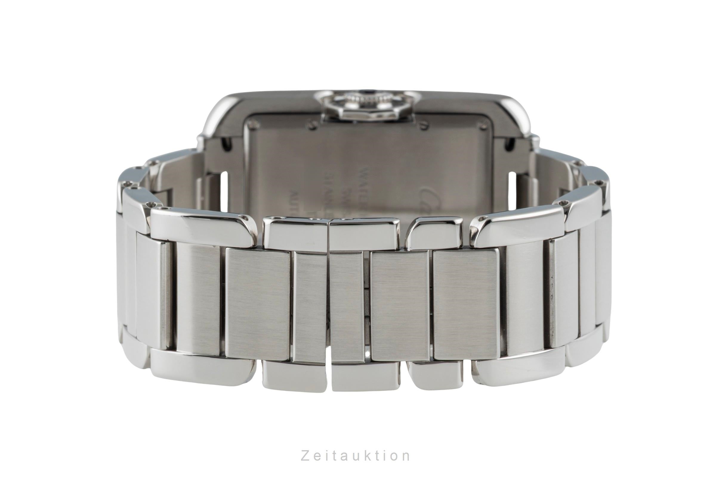 Cartier Tank acciaio automatismo orologio da uomo W5310009  [2601244]
