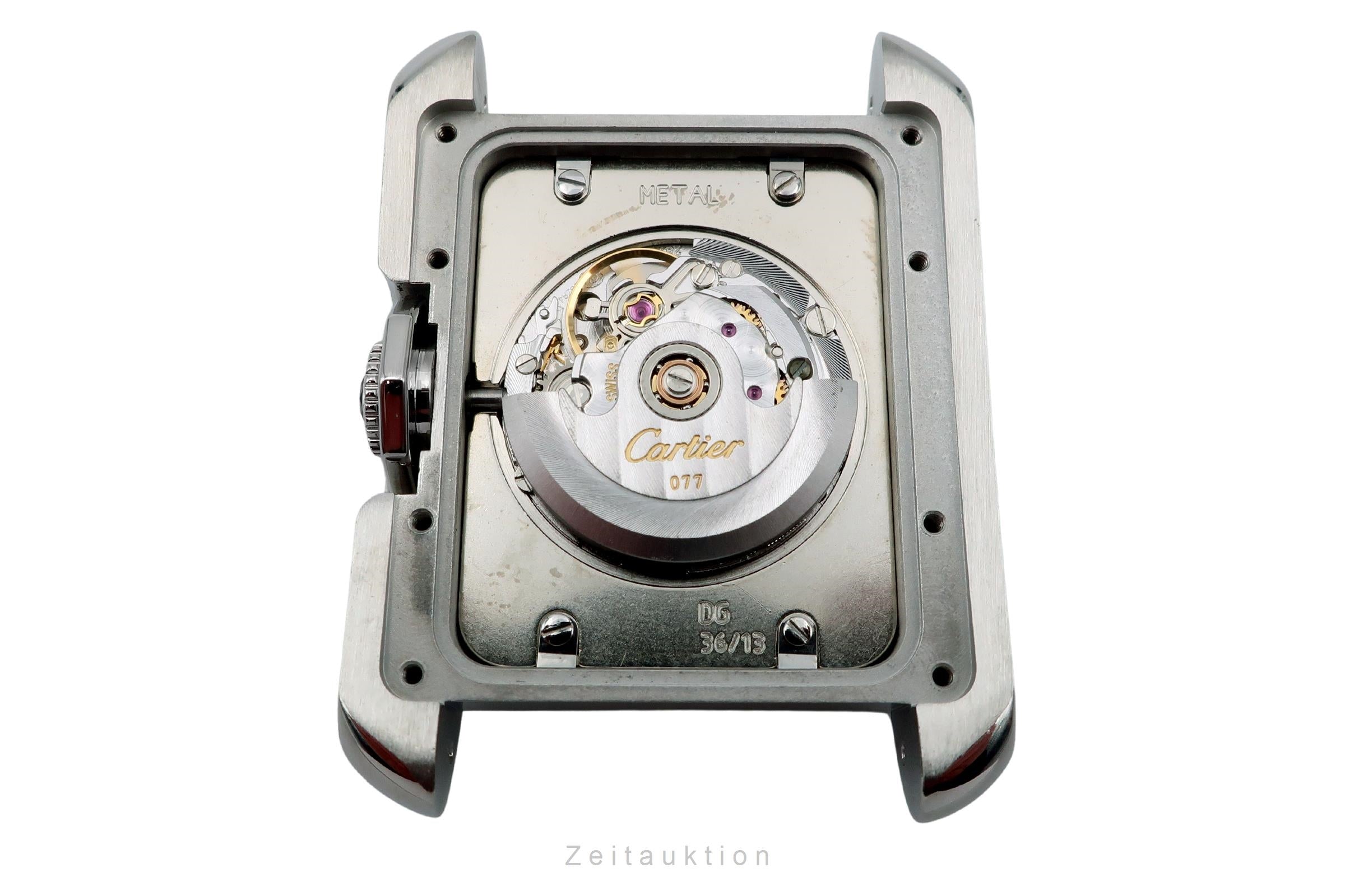 Cartier Tank acciaio automatismo orologio da uomo W5310009  [2601244]