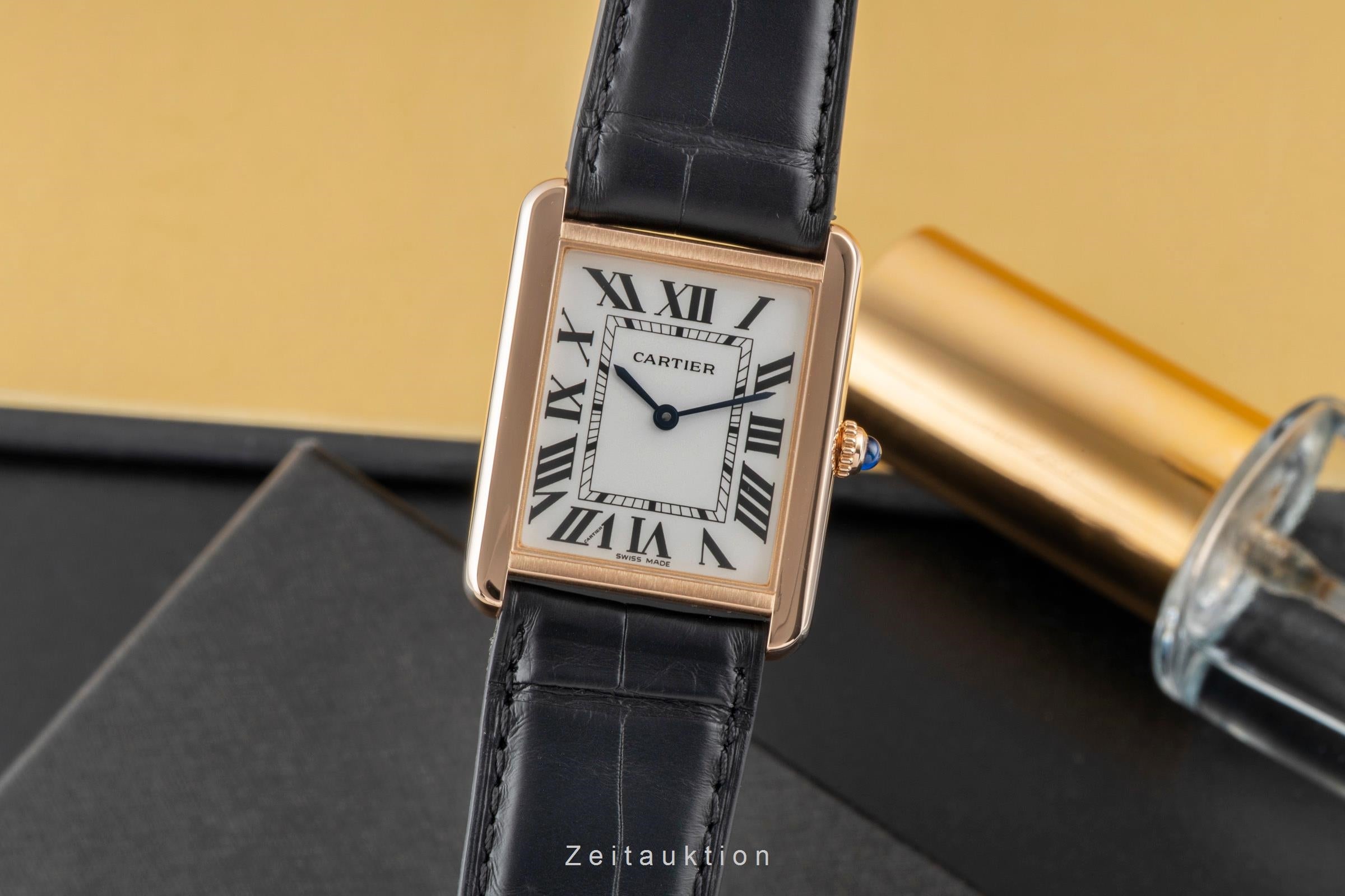 Cartier Tank acciaio / oro quarzo orologio da uomo W5200025  [2601245]