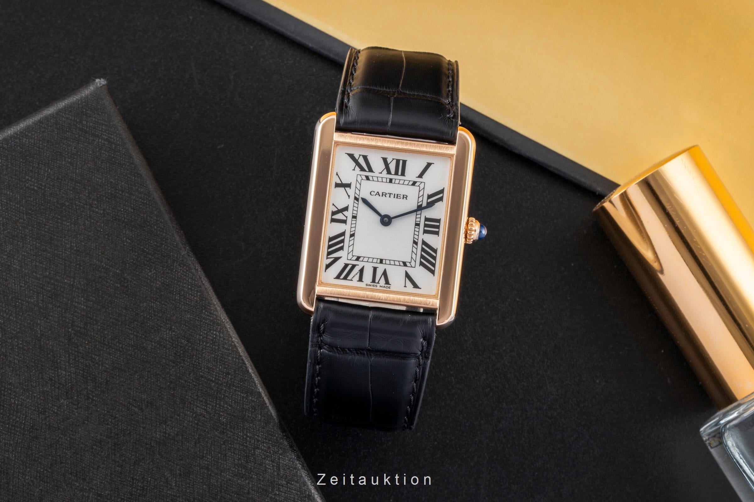 Cartier Tank acciaio / oro quarzo orologio da uomo W5200025  [2601245]