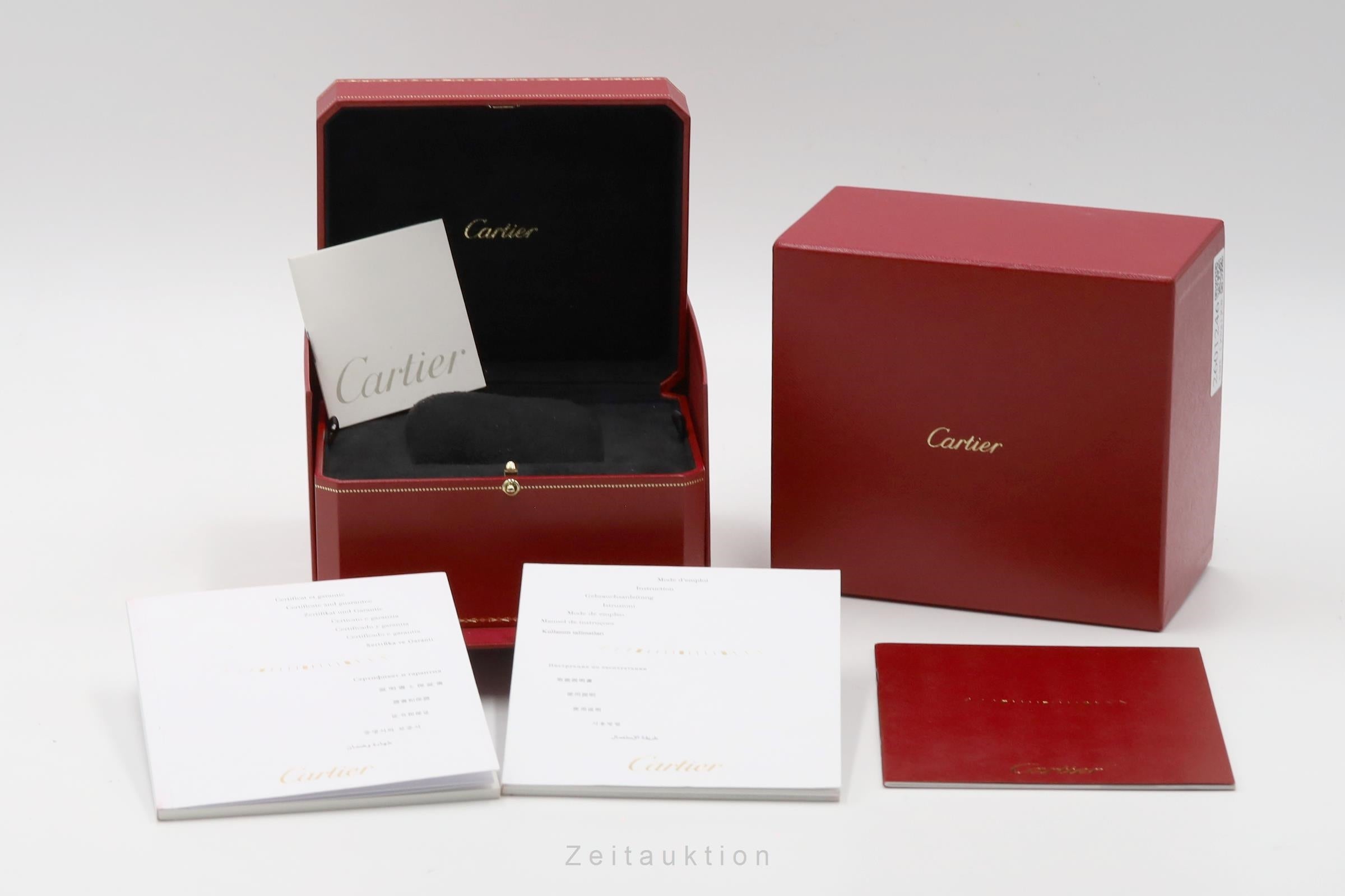 Cartier Santos 100 Stahl / Gold Automatik Herrenuhr Ref. W2020009 B&P 2011 [2601246]