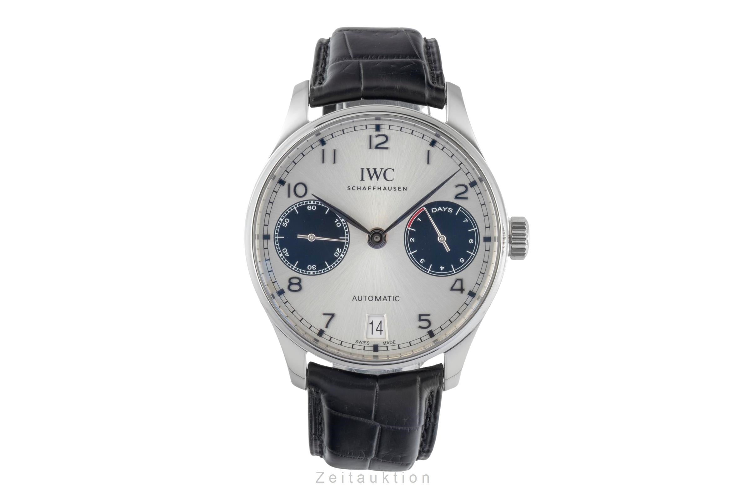 IWC Portugieser Edelstahl Automatik Herrenuhr Ref. IW500706 one out of 50 [2601248]