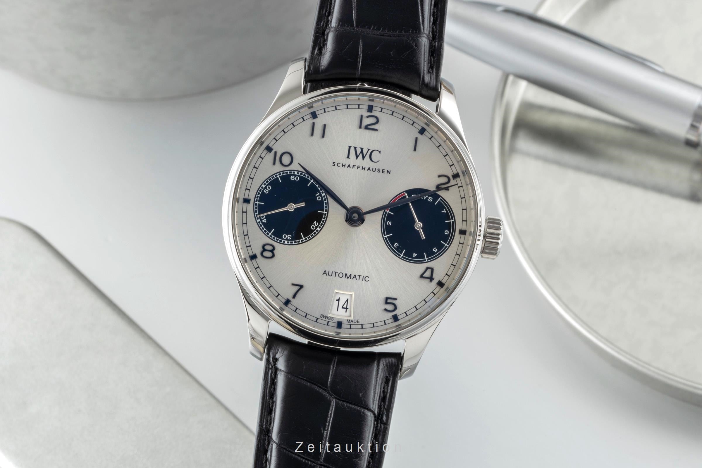 IWC Portugieser Edelstahl Automatik Herrenuhr Ref. IW500706 one out of 50 [2601248]