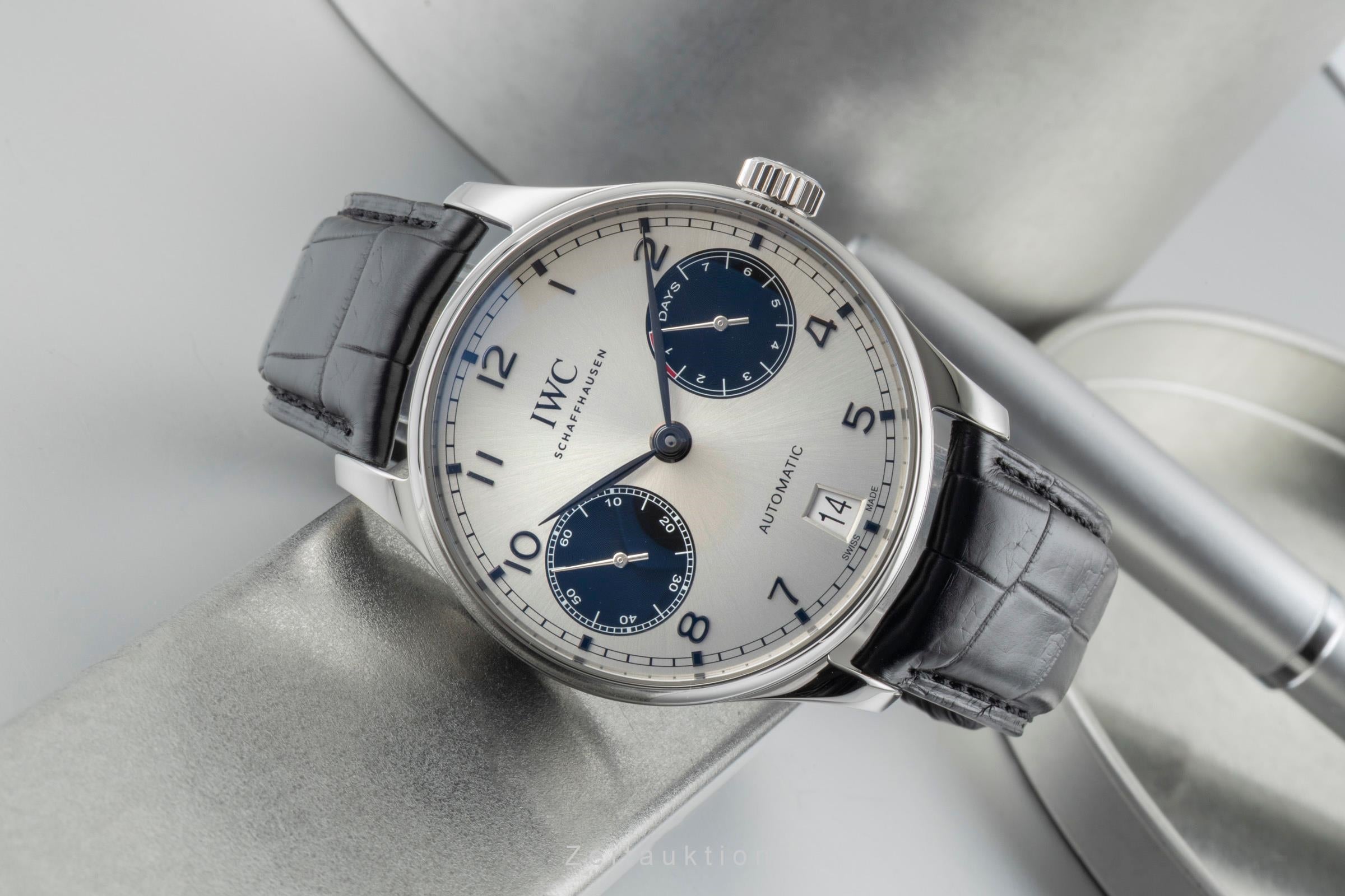 IWC Portugieser Edelstahl Automatik Herrenuhr Ref. IW500706 one out of 50 [2601248]