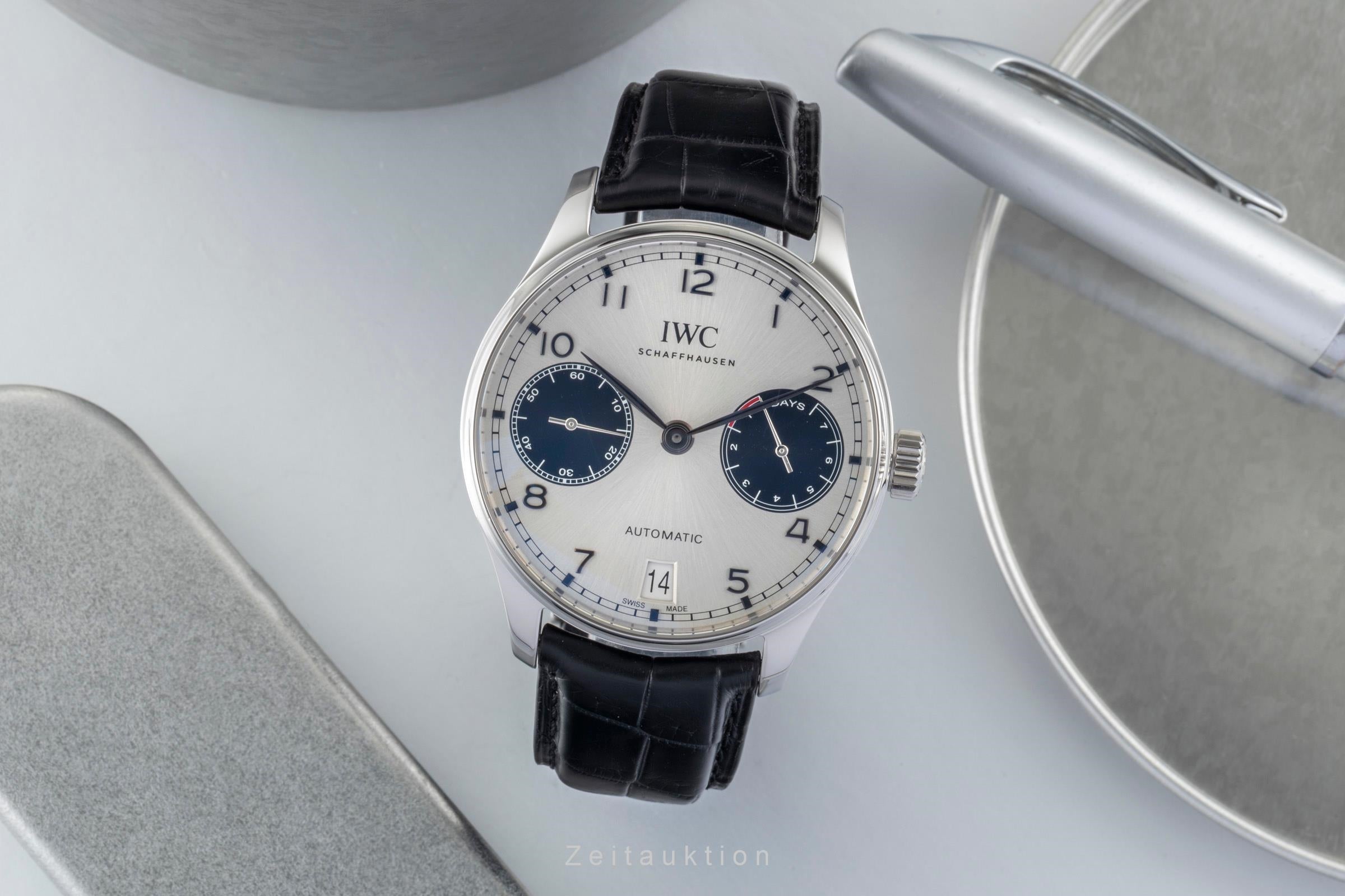 IWC Portugieser Edelstahl Automatik Herrenuhr Ref. IW500706 one out of 50 [2601248]