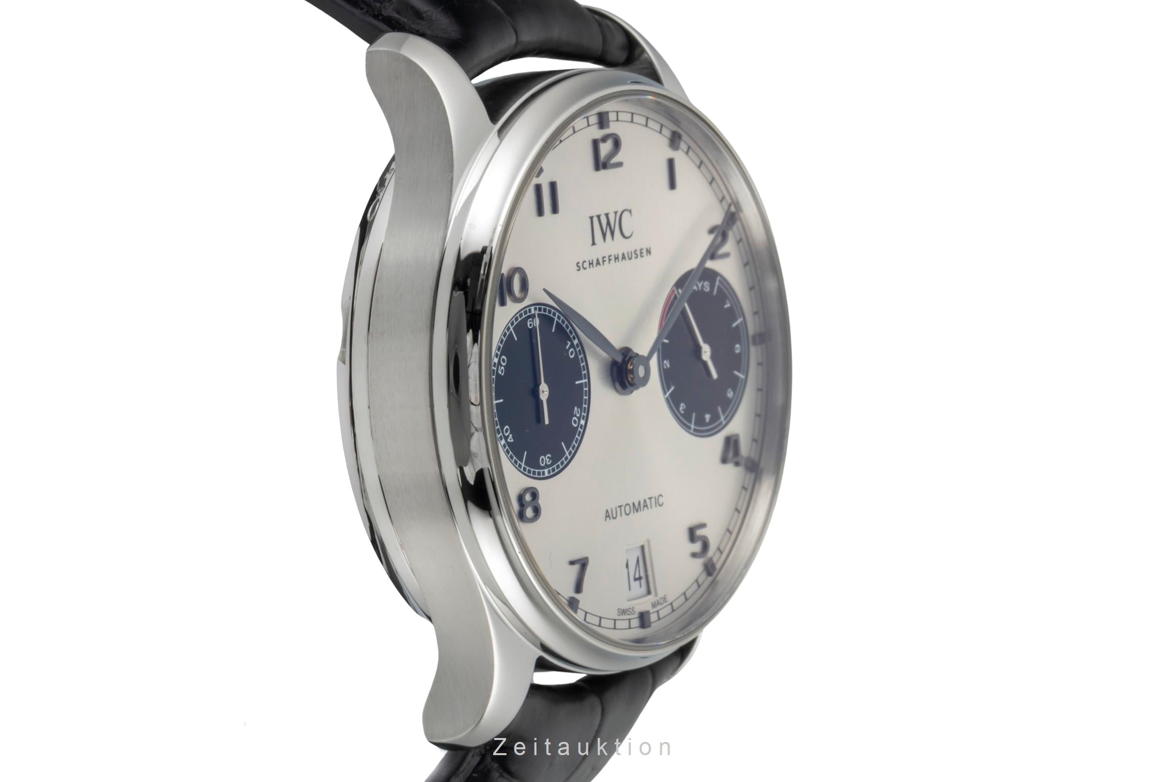 IWC Portugieser Edelstahl Automatik Herrenuhr Ref. IW500706 one out of 50 [2601248]