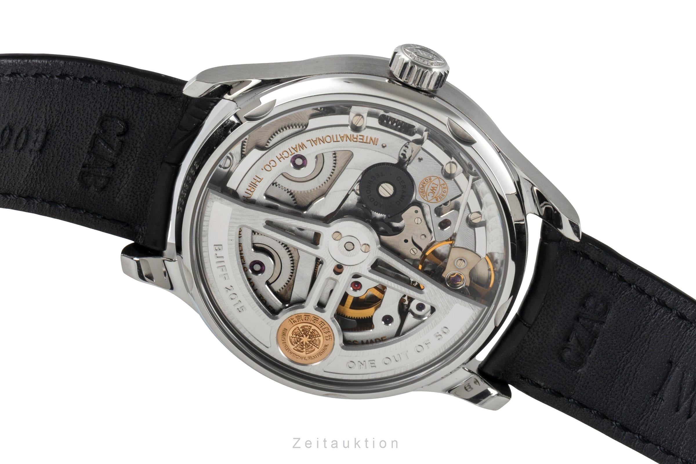 IWC Portugieser Edelstahl Automatik Herrenuhr Ref. IW500706 one out of 50 [2601248]