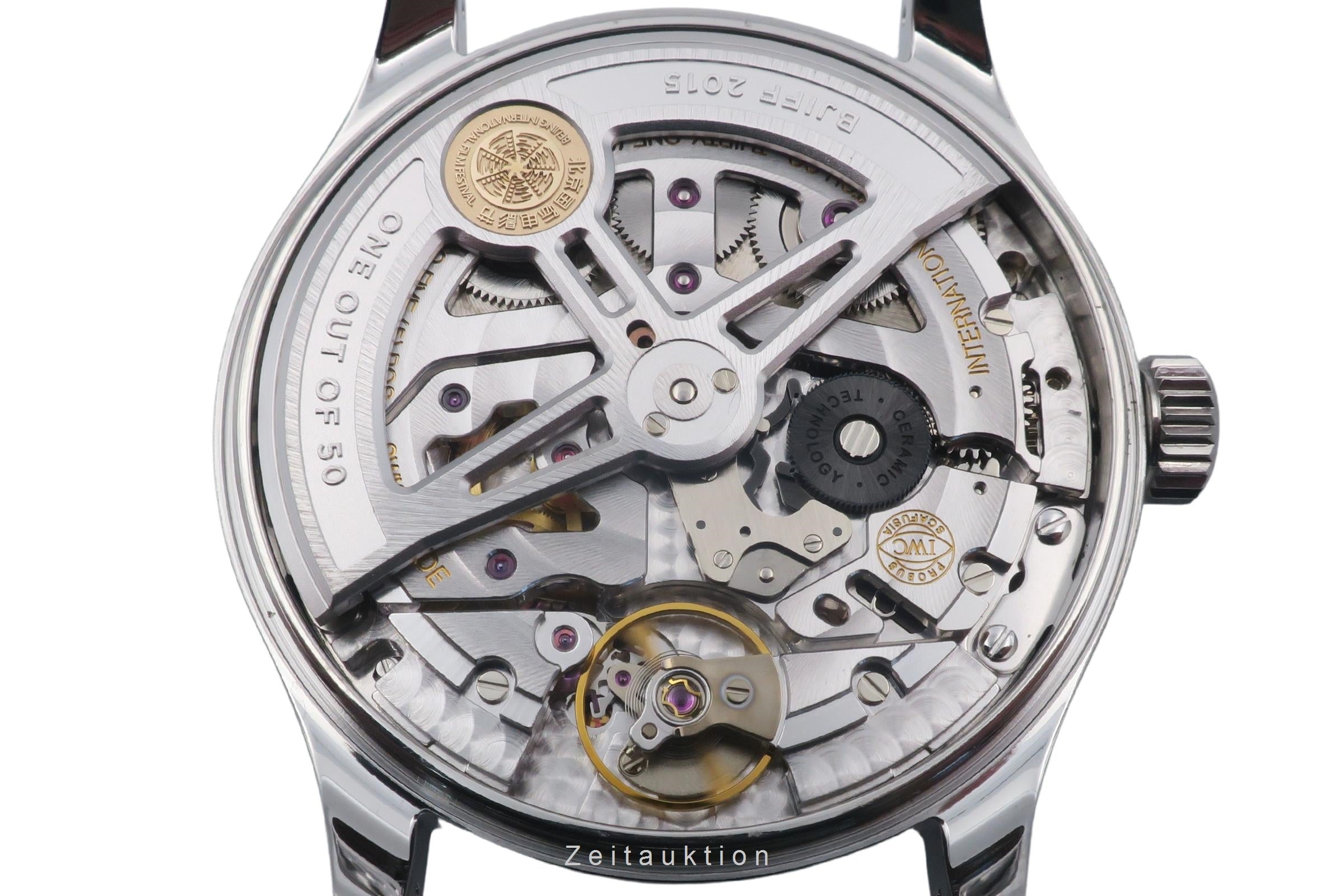 IWC Portugieser Edelstahl Automatik Herrenuhr Ref. IW500706 one out of 50 [2601248]