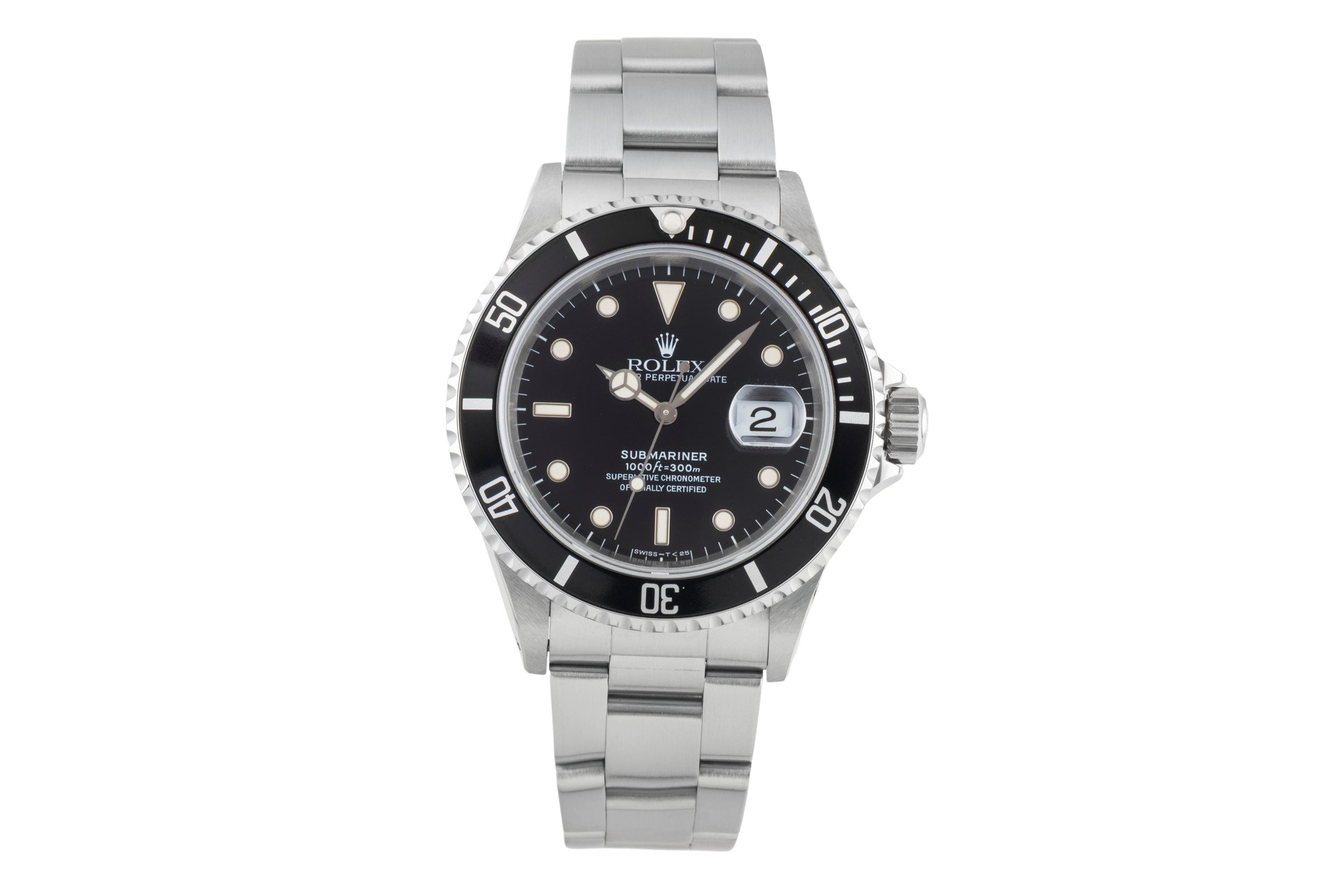 Rolex Submariner steel automatic men's watch 16610  [2601250]