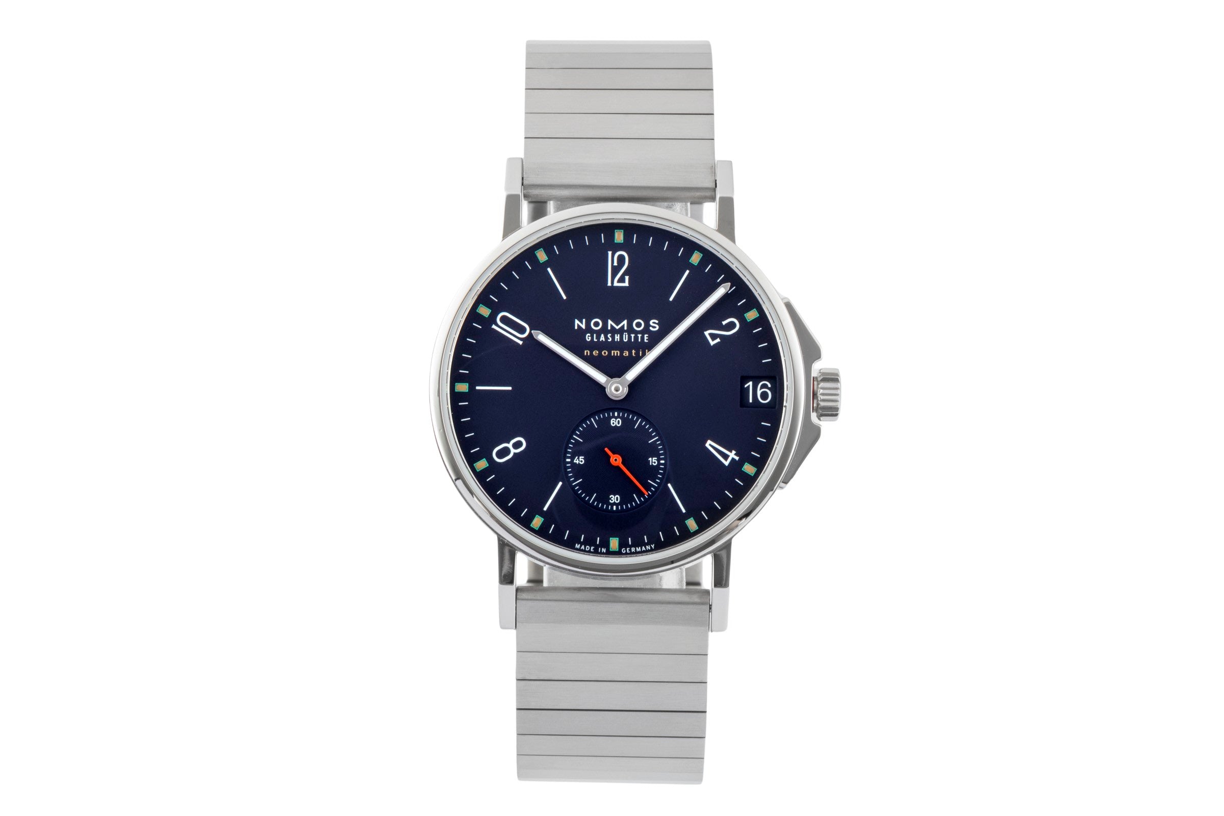 Nomos Ahoi acier automatique montre pour hommes 528 LP: 4300EUR  [2601259]