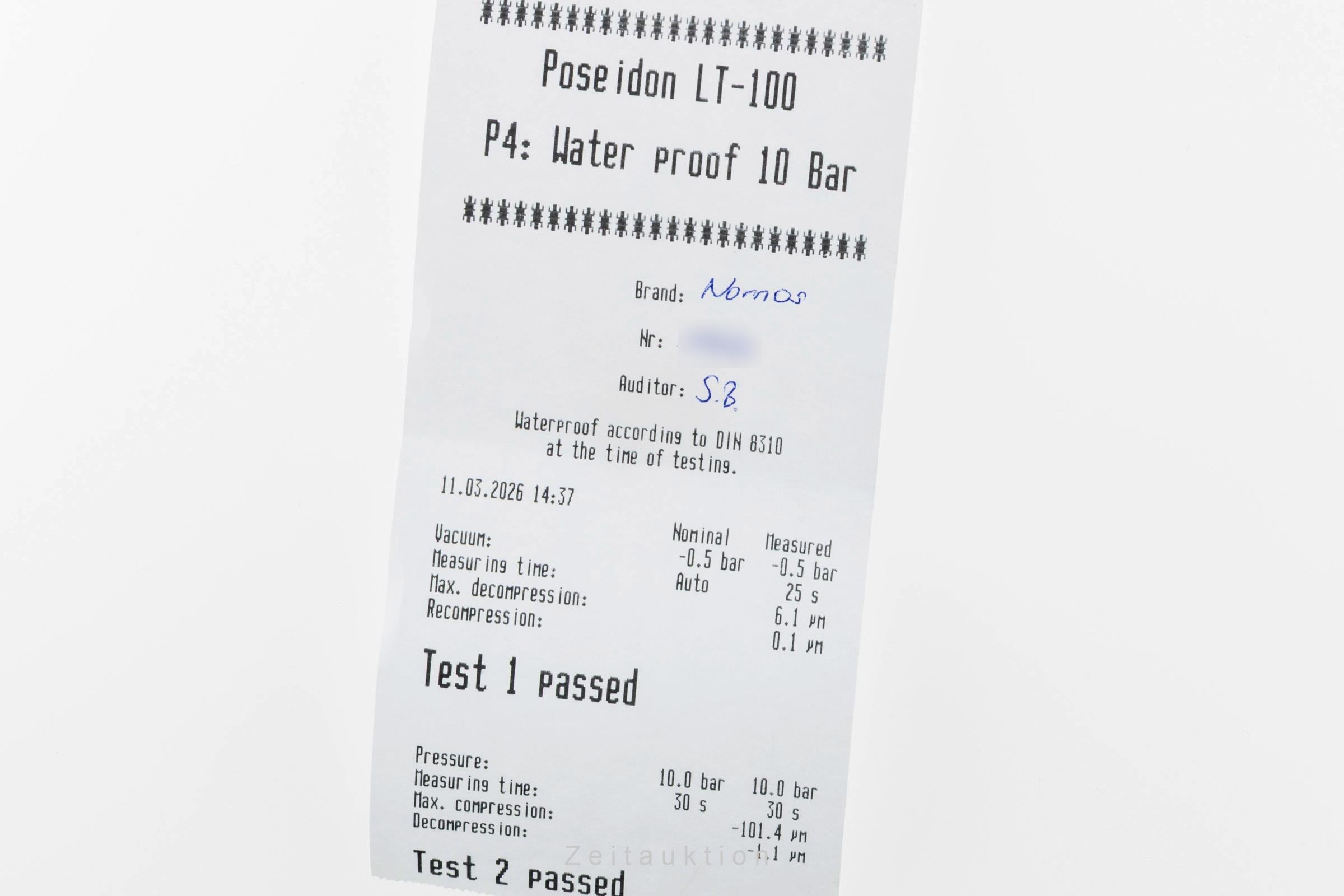 Nomos Ahoi acier automatique montre pour hommes 528 LP: 4300EUR  [2601259]